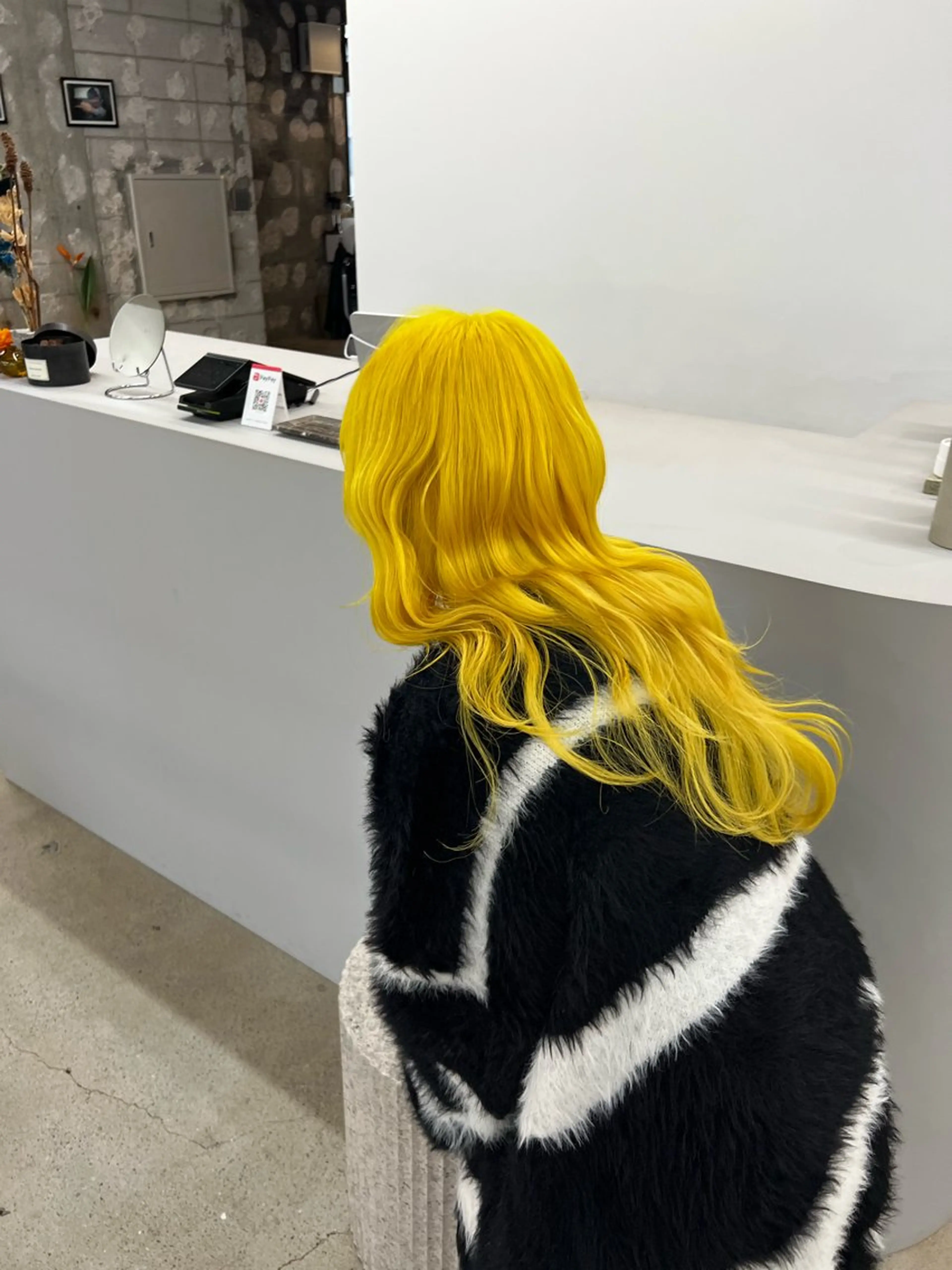 ロング カラー ハイトーンカラー レイヤーカット ヘアカラー トリートメント fit /HONOKAのヘアスタイル