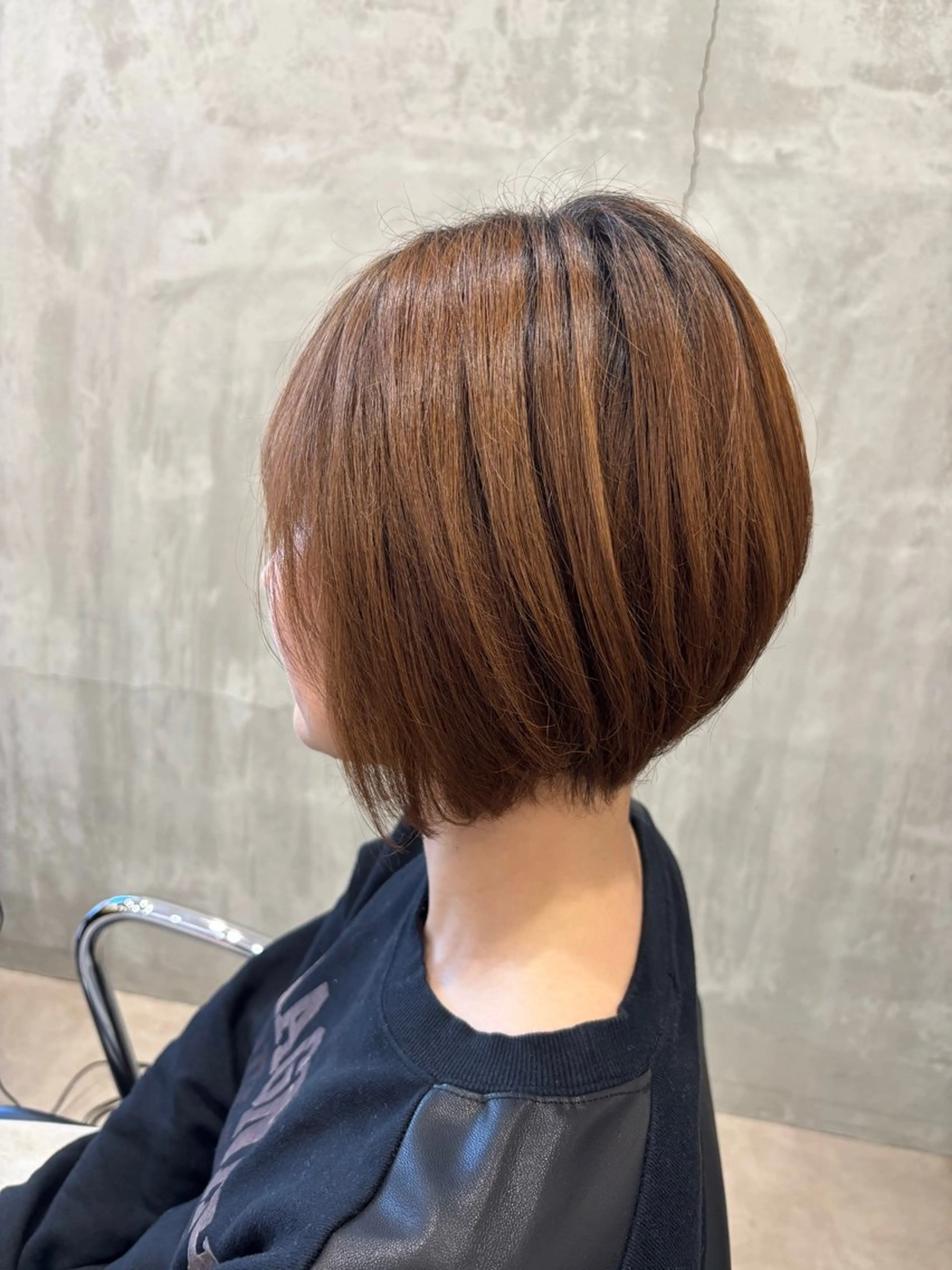 ショート 前下がりボブ ボブ カット 花城 沙也加のヘアスタイル