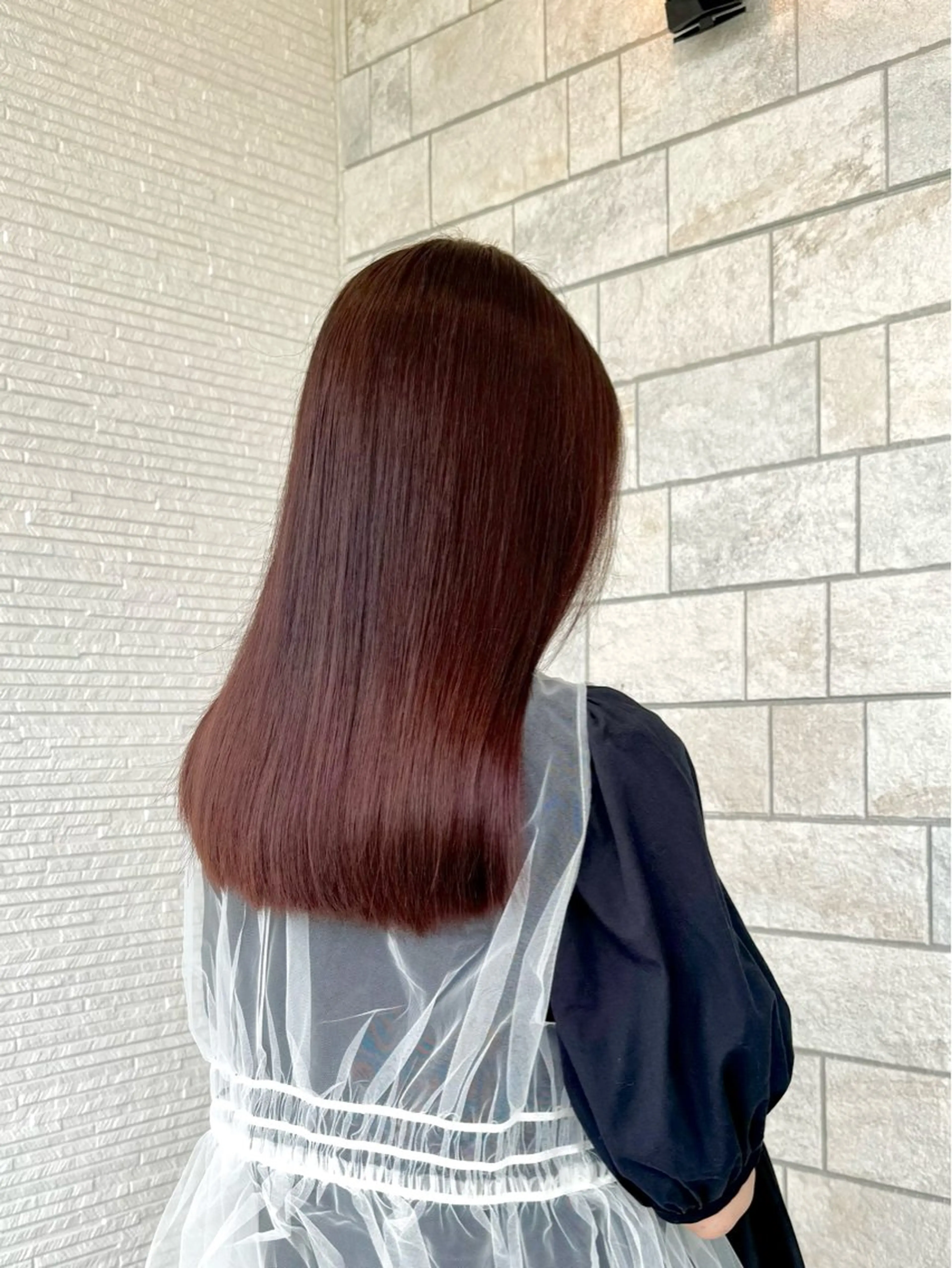 ミディアム カラー イルミナカラー ヘアカラー 美容室Plaser(プラセル)所属・YUKA .のヘアスタイル