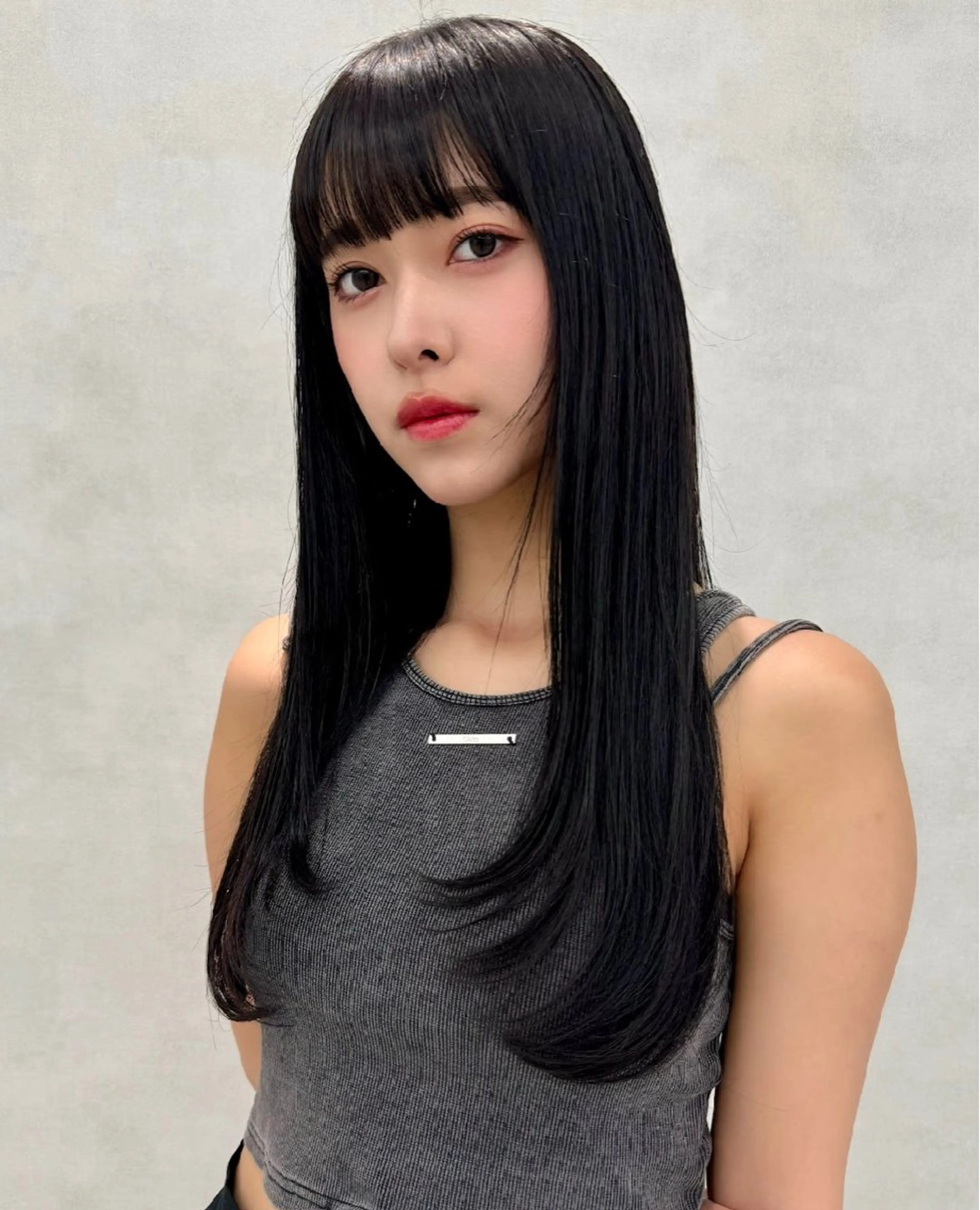 メンズ ✨艶カラーと縮毛矯正 🦖しんのすけ🦖のヘアスタイル