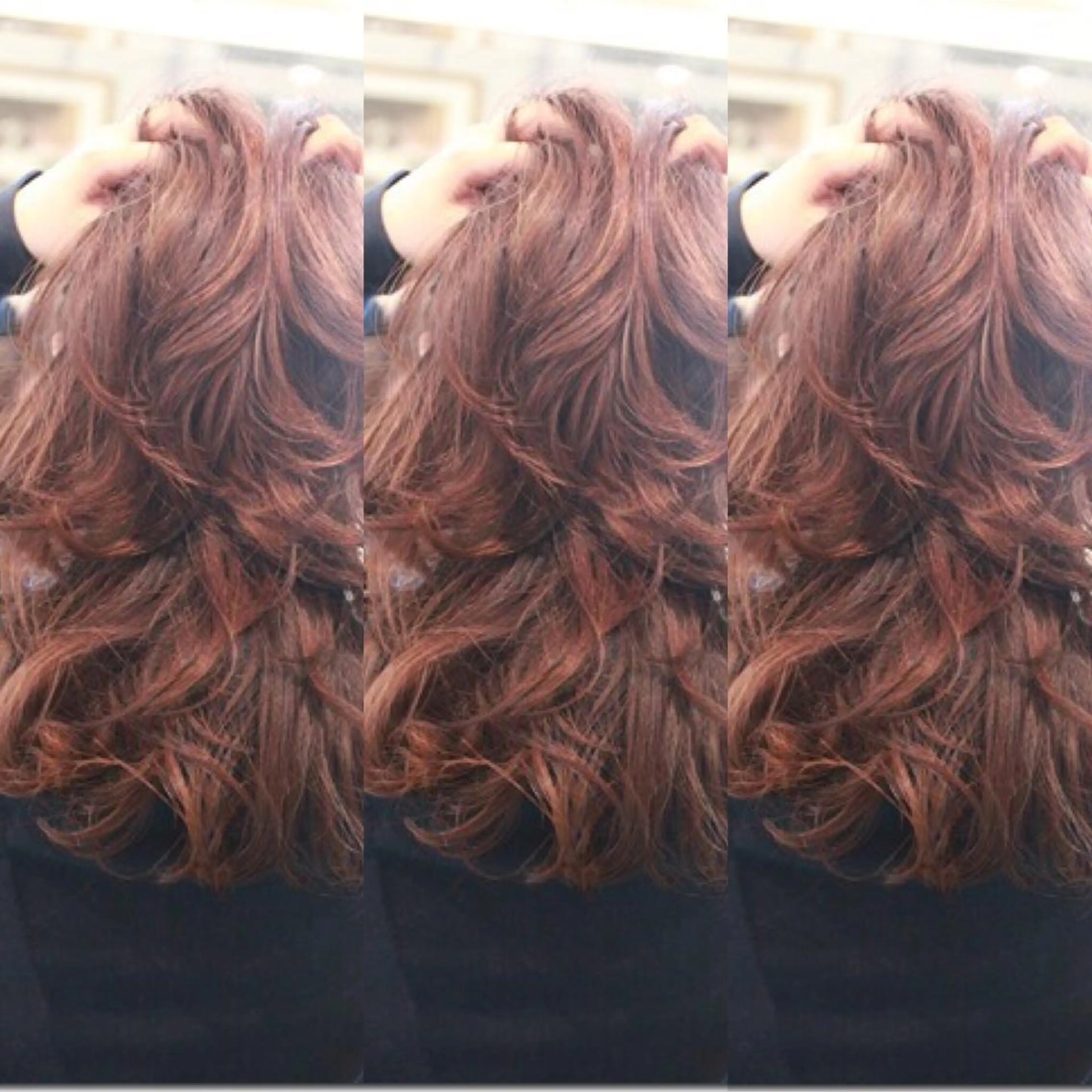 セミロング カラー Mariana/ 鶴原-ハイライトのヘアスタイル