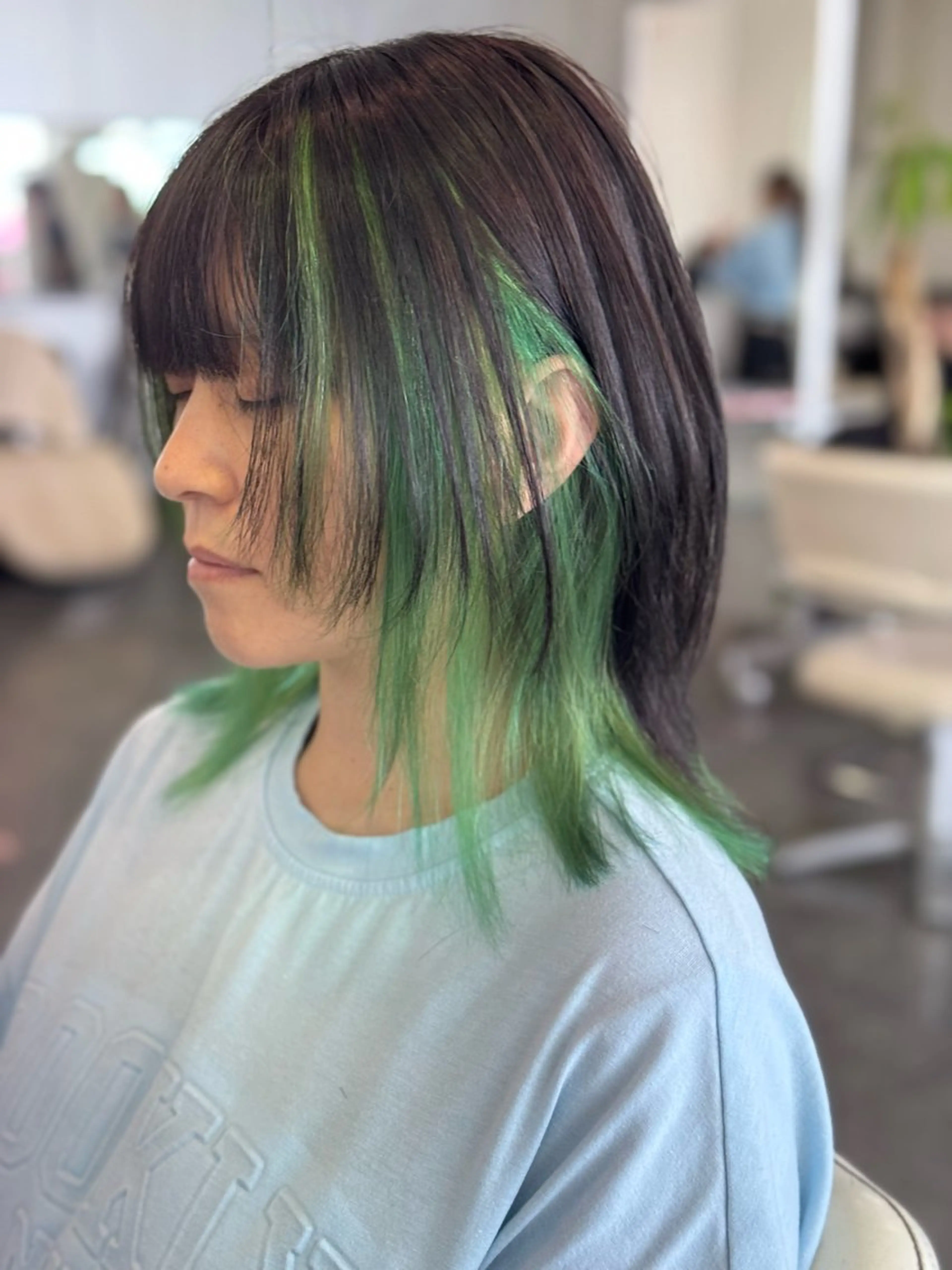 ミディアム カラー 🫧ヒシダアキ taboo.i🫧のヘアスタイル