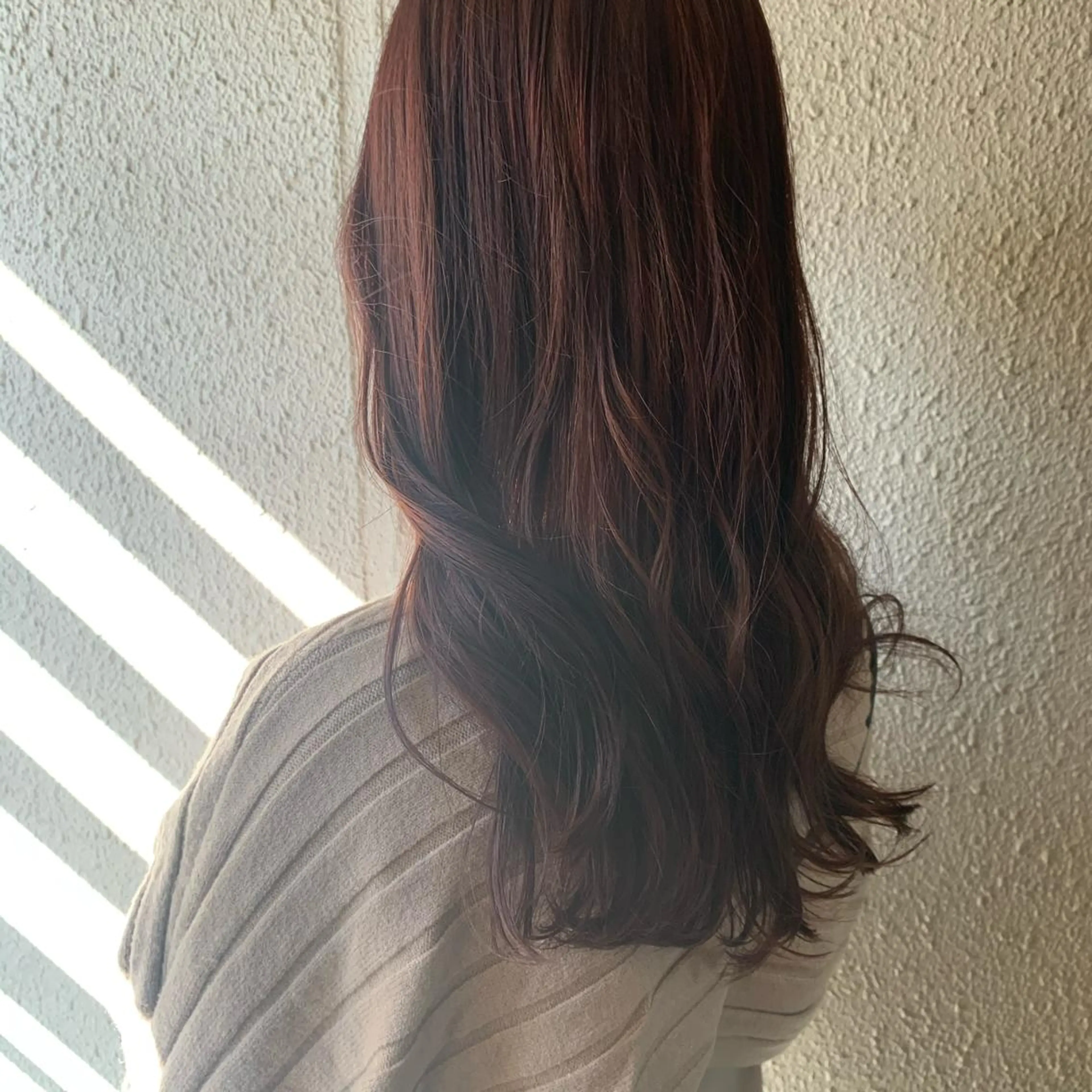 セミロング カラー バイオレットカラー chouette/ 根本優希のヘアスタイル