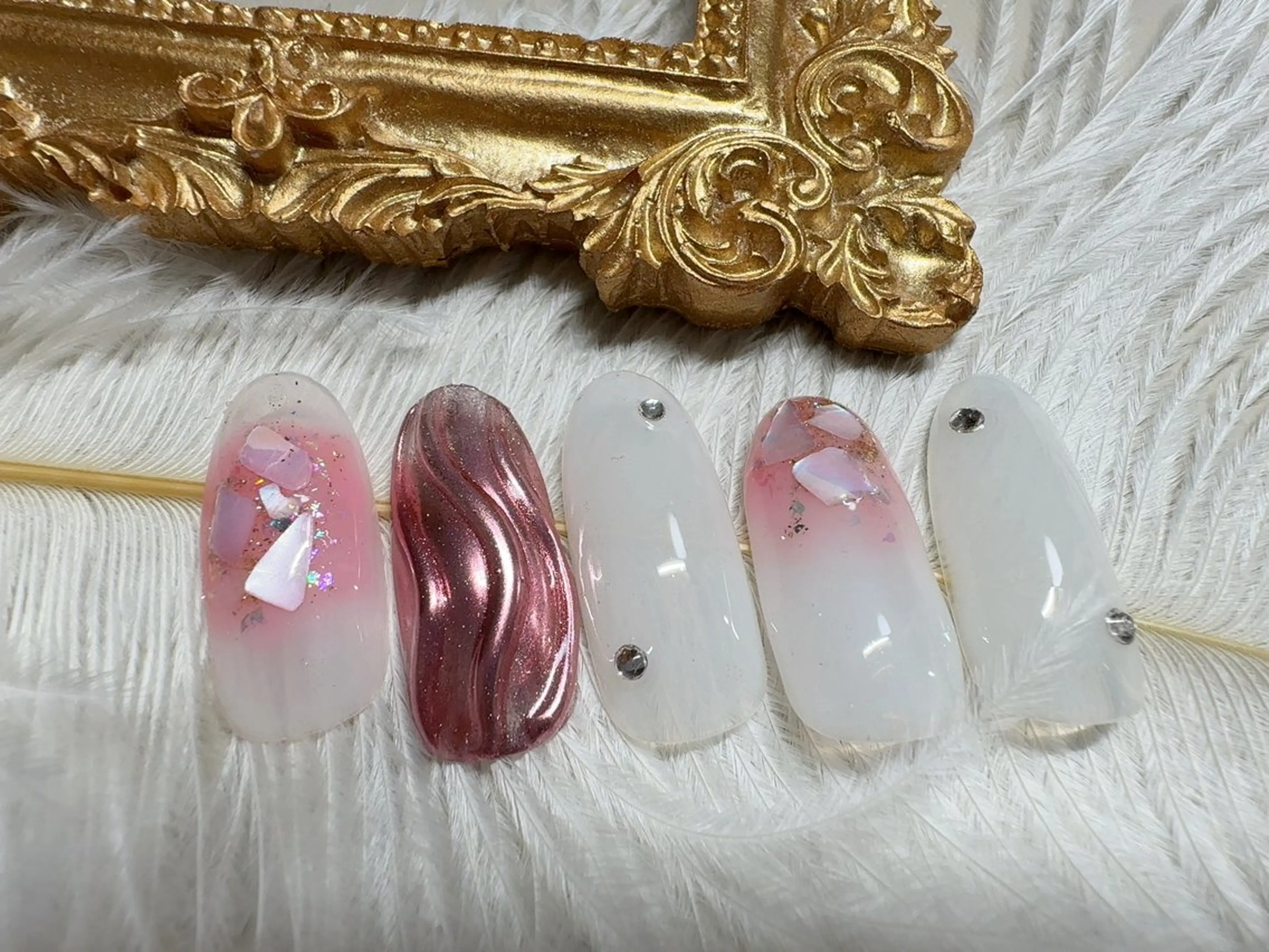 【ハンド】リーピター様人気NO1☆豪華デザインコース☆定額¥7980の写真