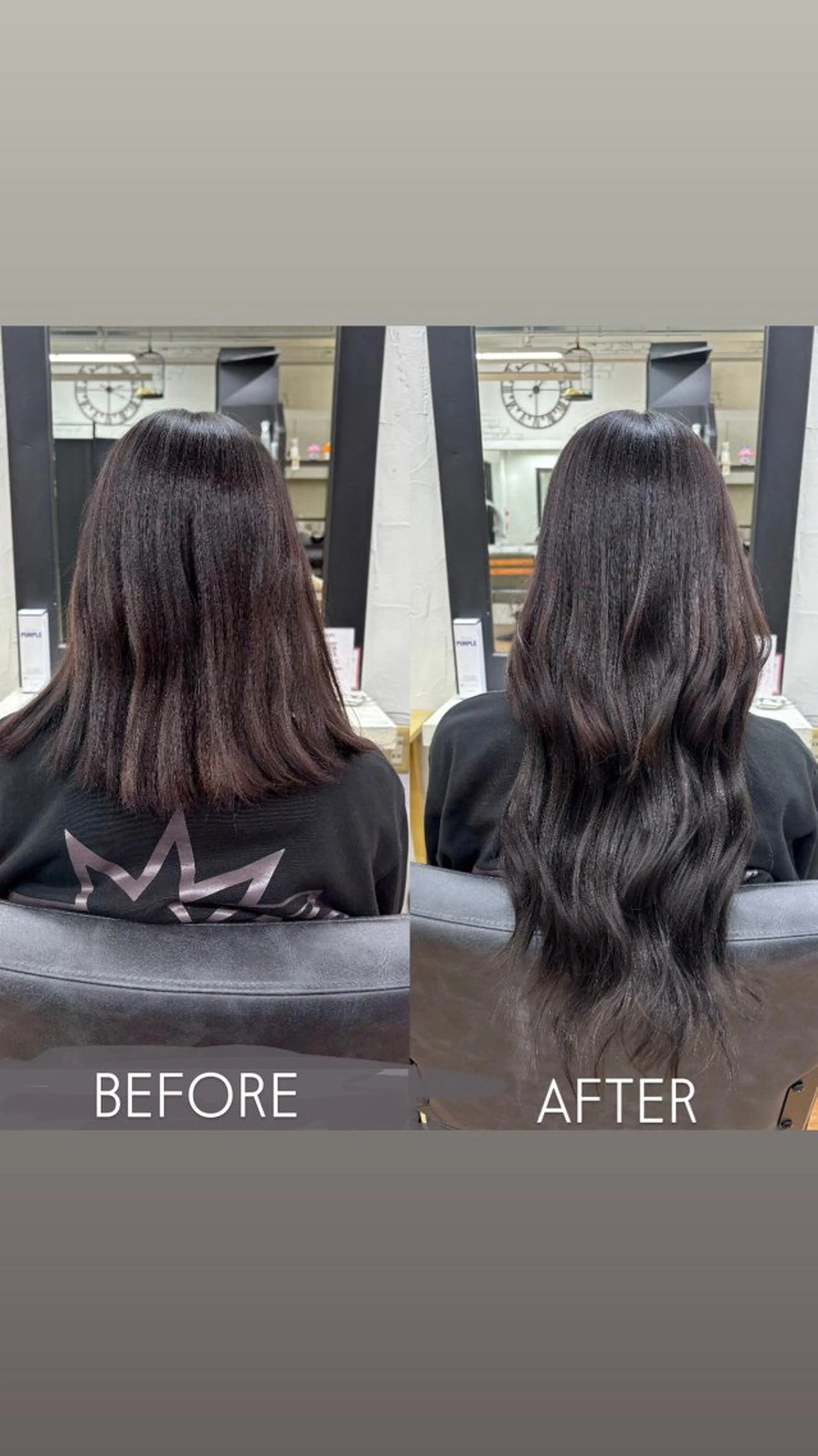 エクステ 香野 優子のヘアスタイル