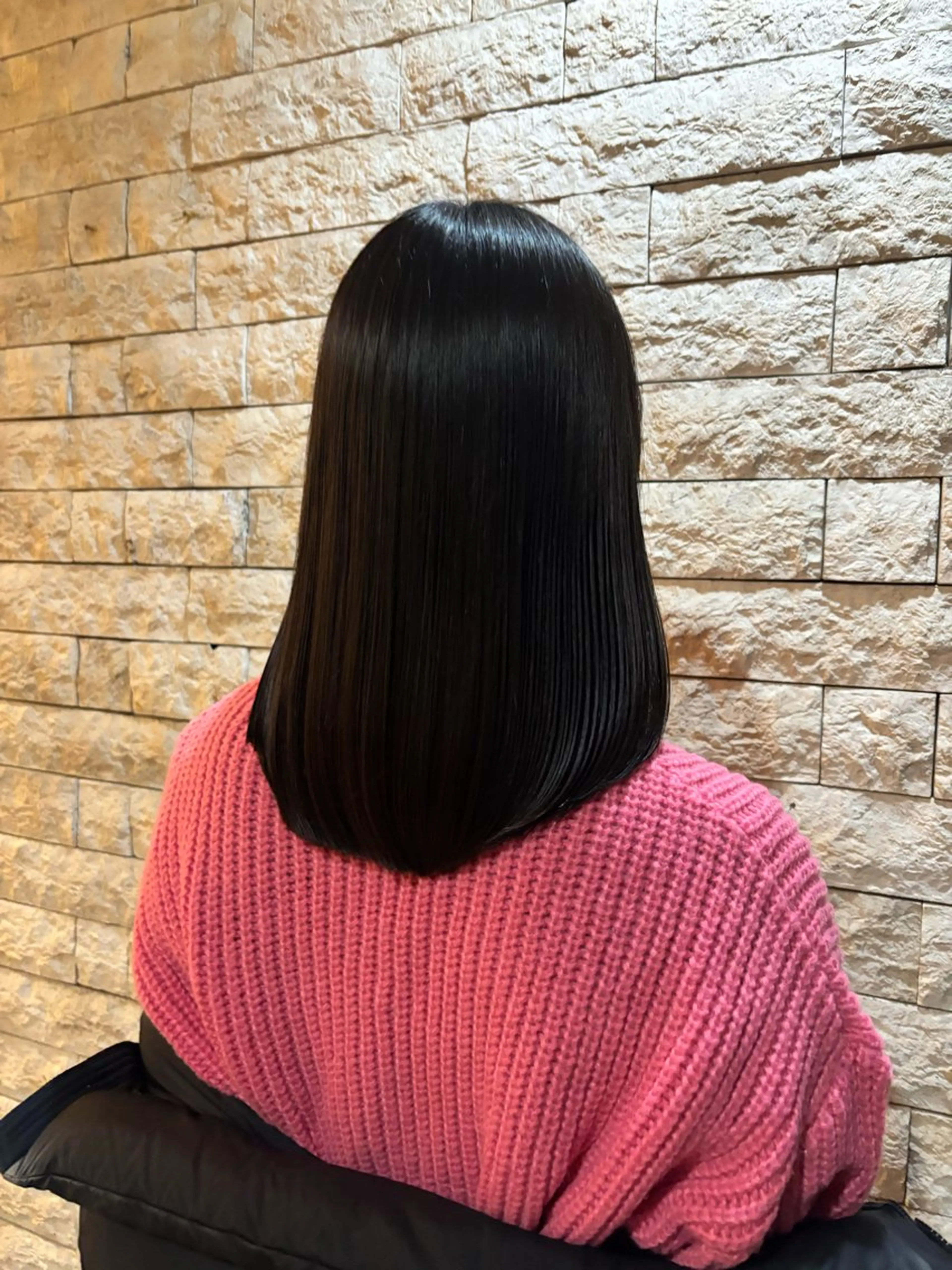 セミロング HONOKA /ボブ/縮毛矯正のヘアスタイル