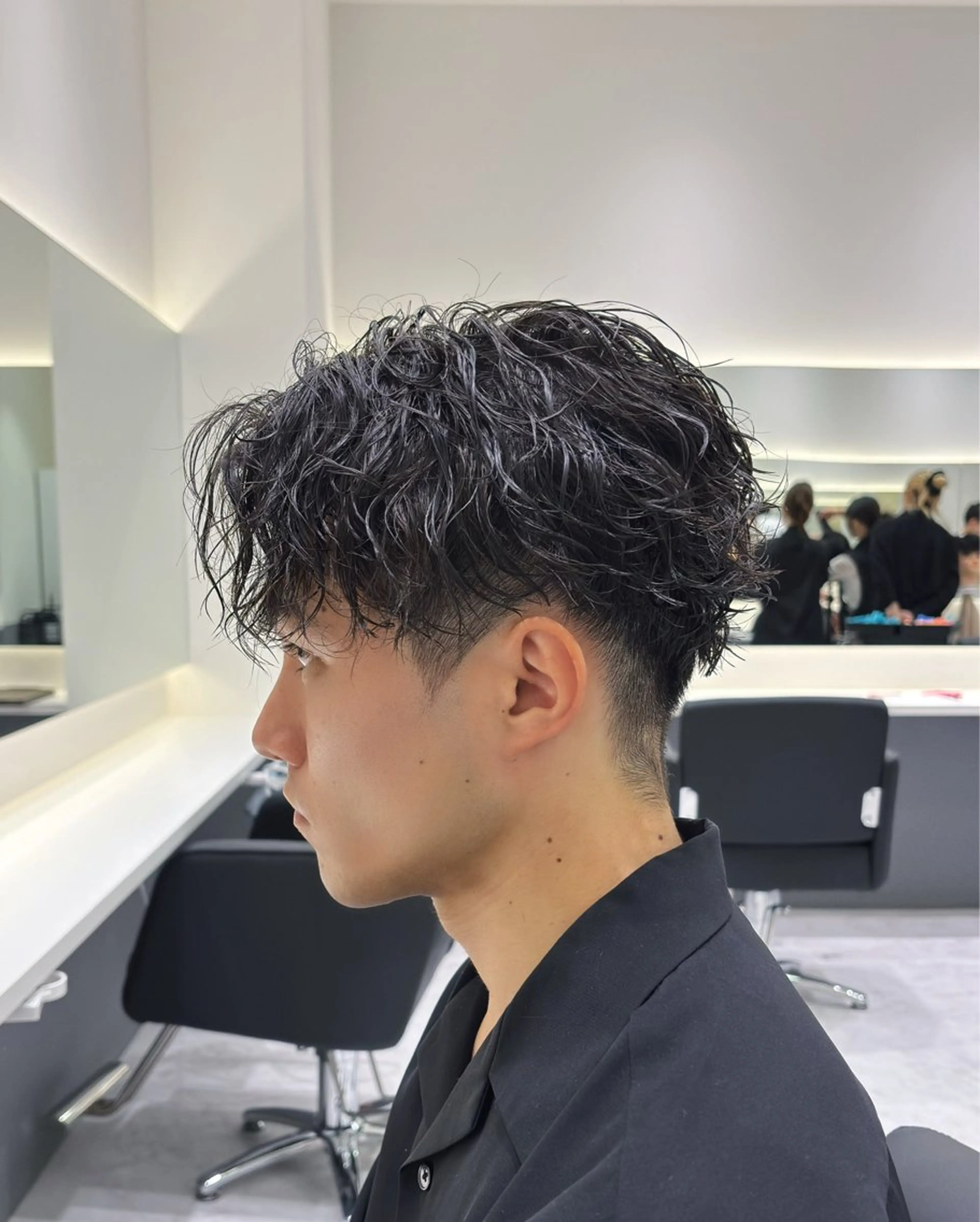 パーマ キッズ ツイストスパイラルパーマ スパイラルパーマ WARREN・TRICOMI  NEW YORK メンズ専門店　ハービスエント店所属・常原悠希 メンズ特化のヘアスタイル