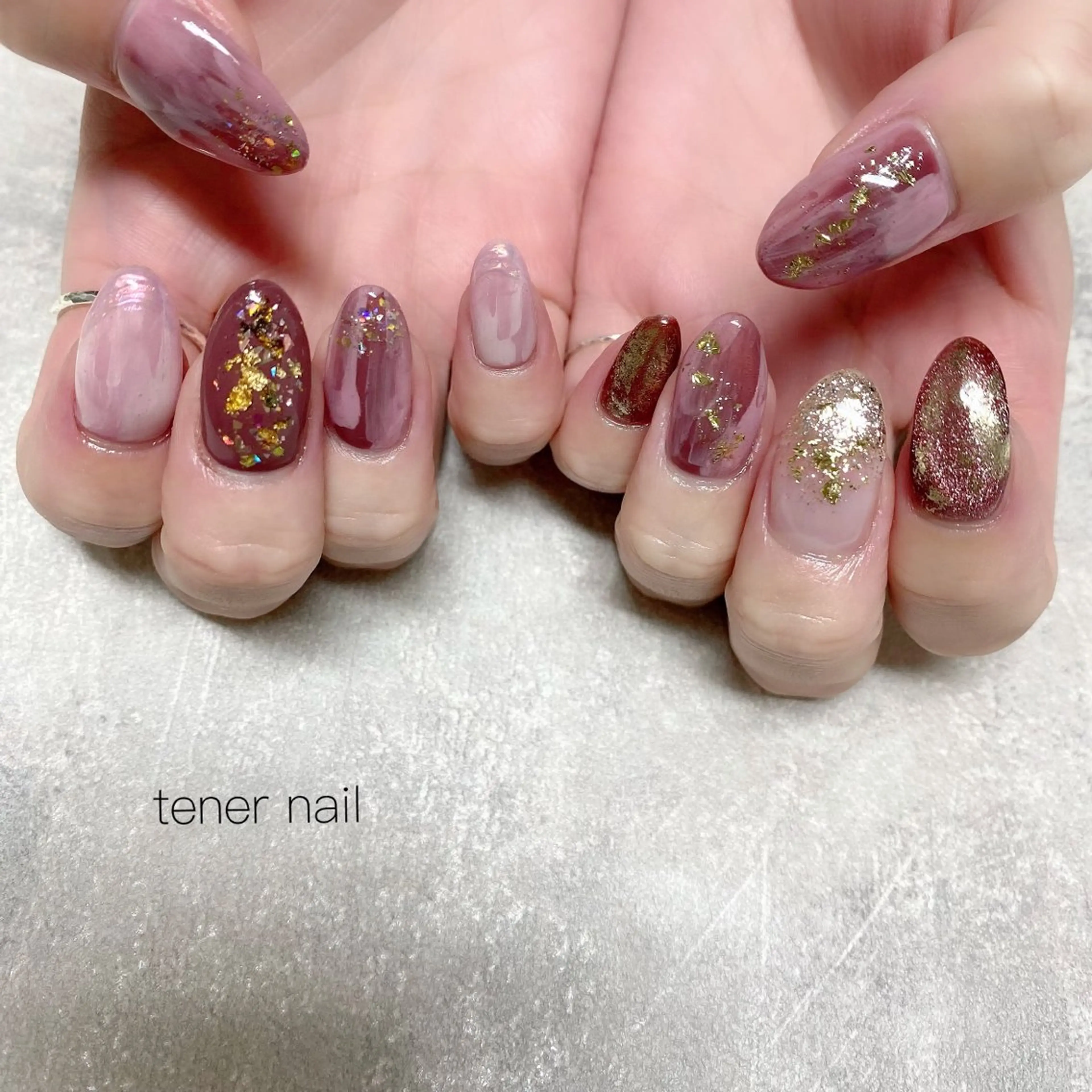 ネイル ニュアンスネイル テネルネイル tener nailのネイルデザイン