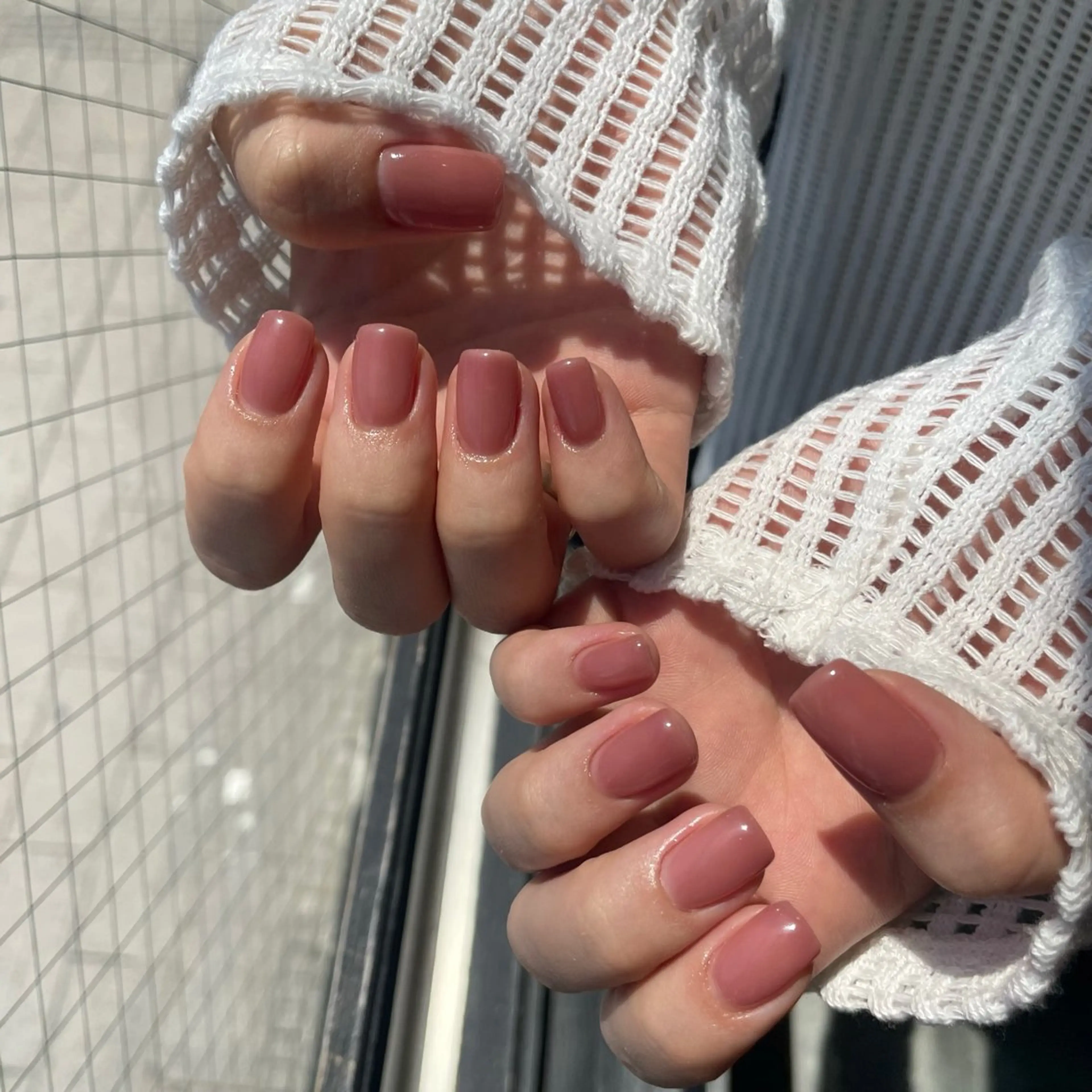 ネイル ワンカラーネイル ハンドネイル SOL　nail イマナカのネイルデザイン