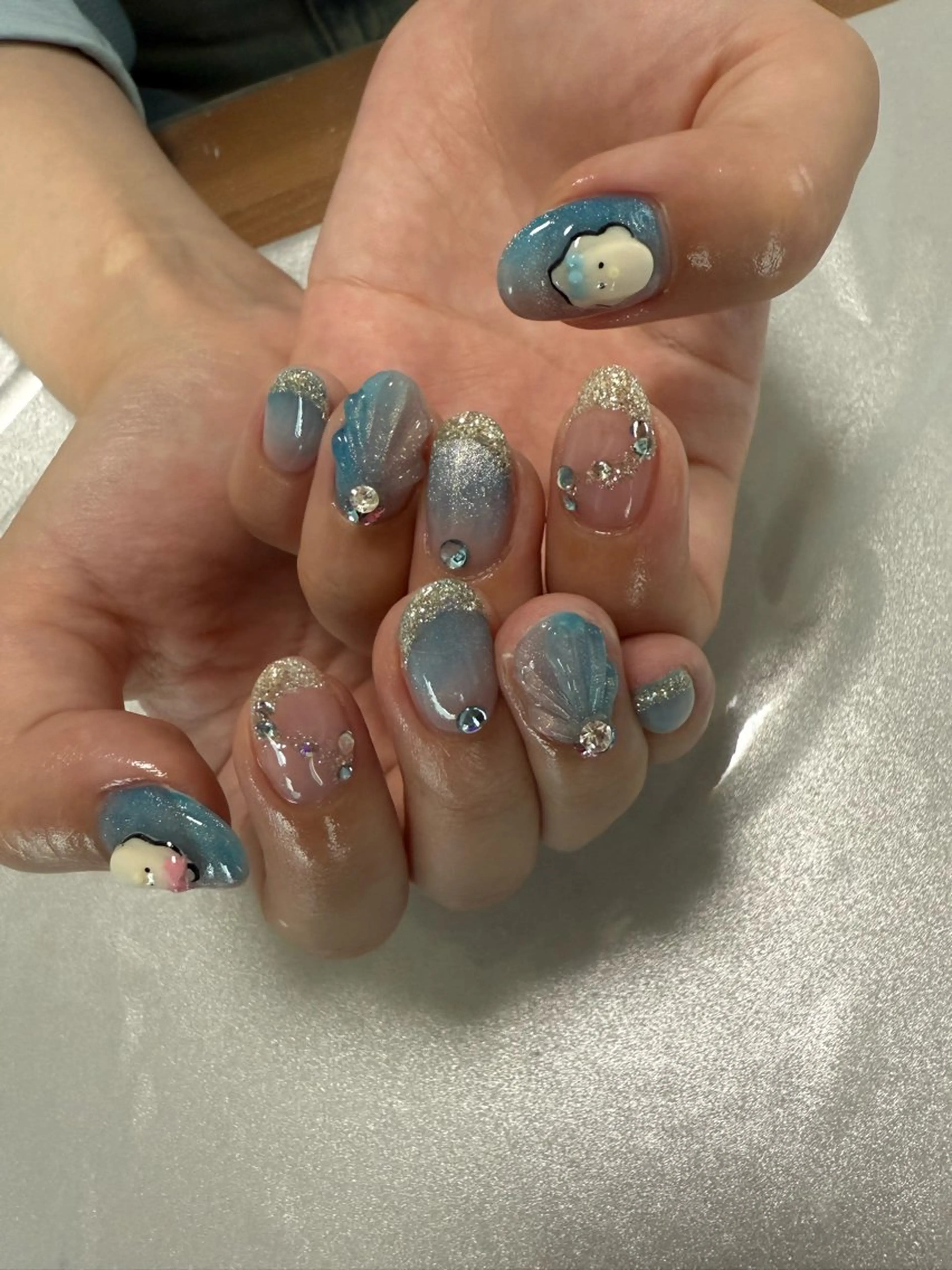 ネイル マグネットネイル AZNAIL matsudaのネイルデザイン