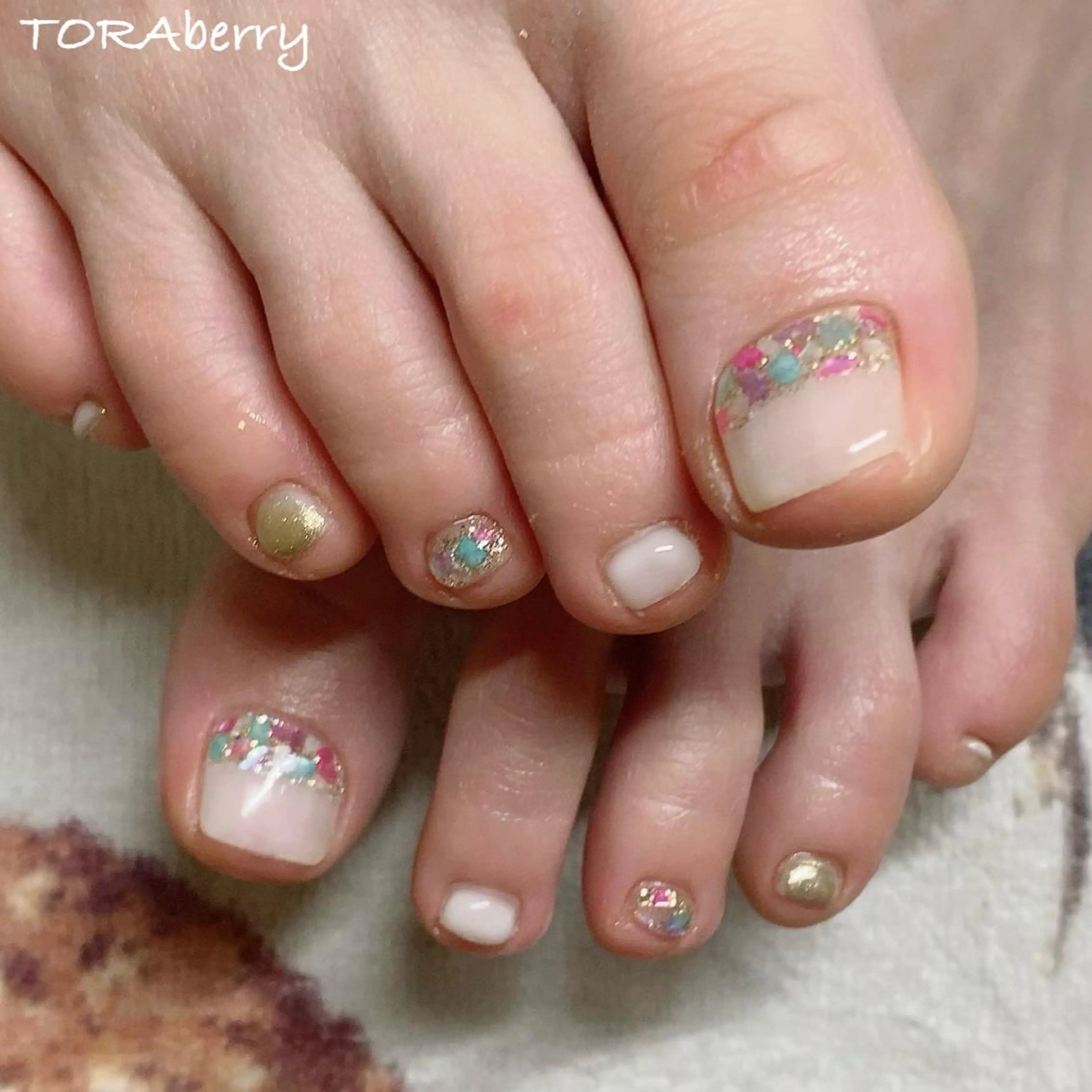 ネイル フットネイル ネイリスト なつみのネイルデザイン