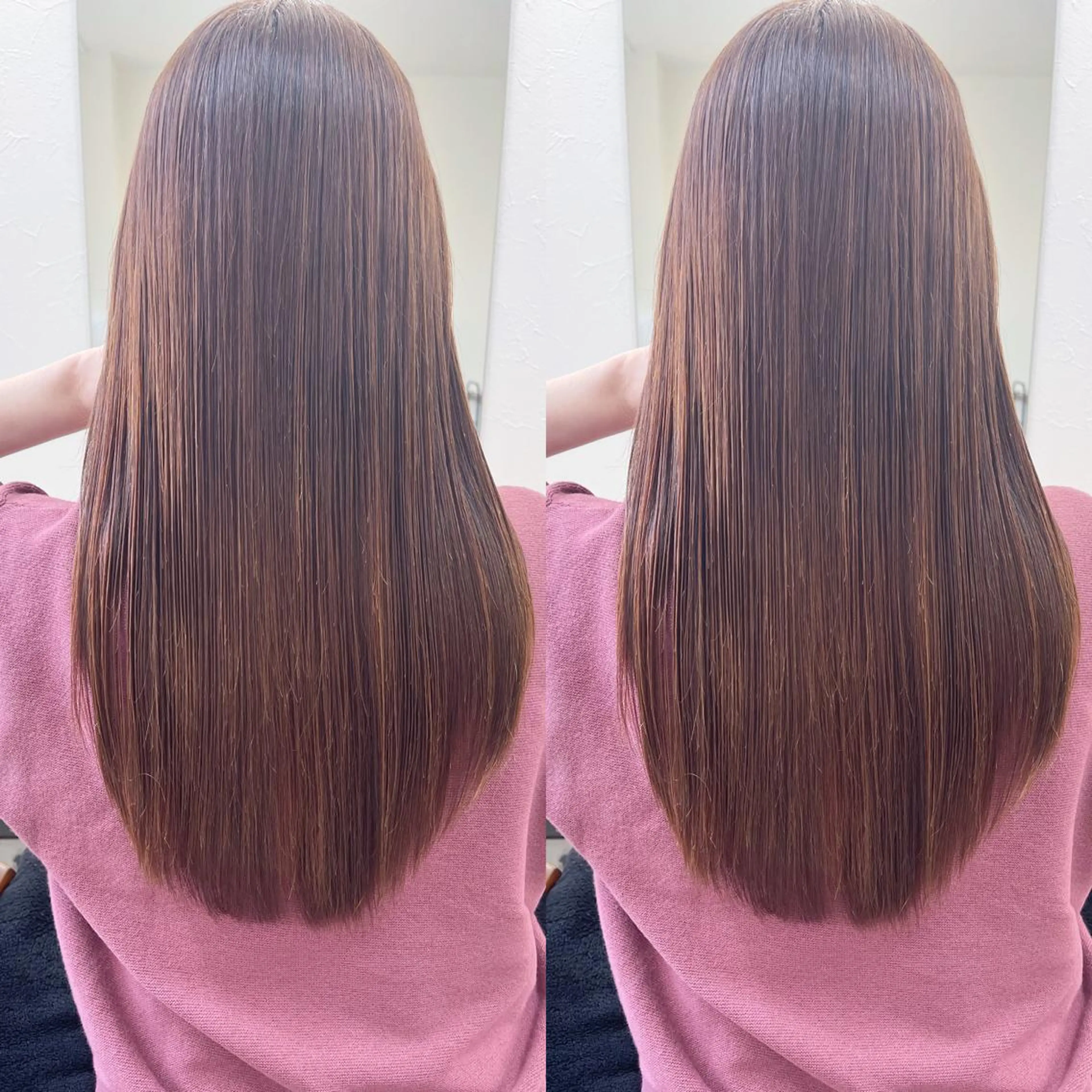 ロング 髪質改善 カット 縮毛矯正 H所属・H (エイチ) 烏丸御池店のヘアスタイル