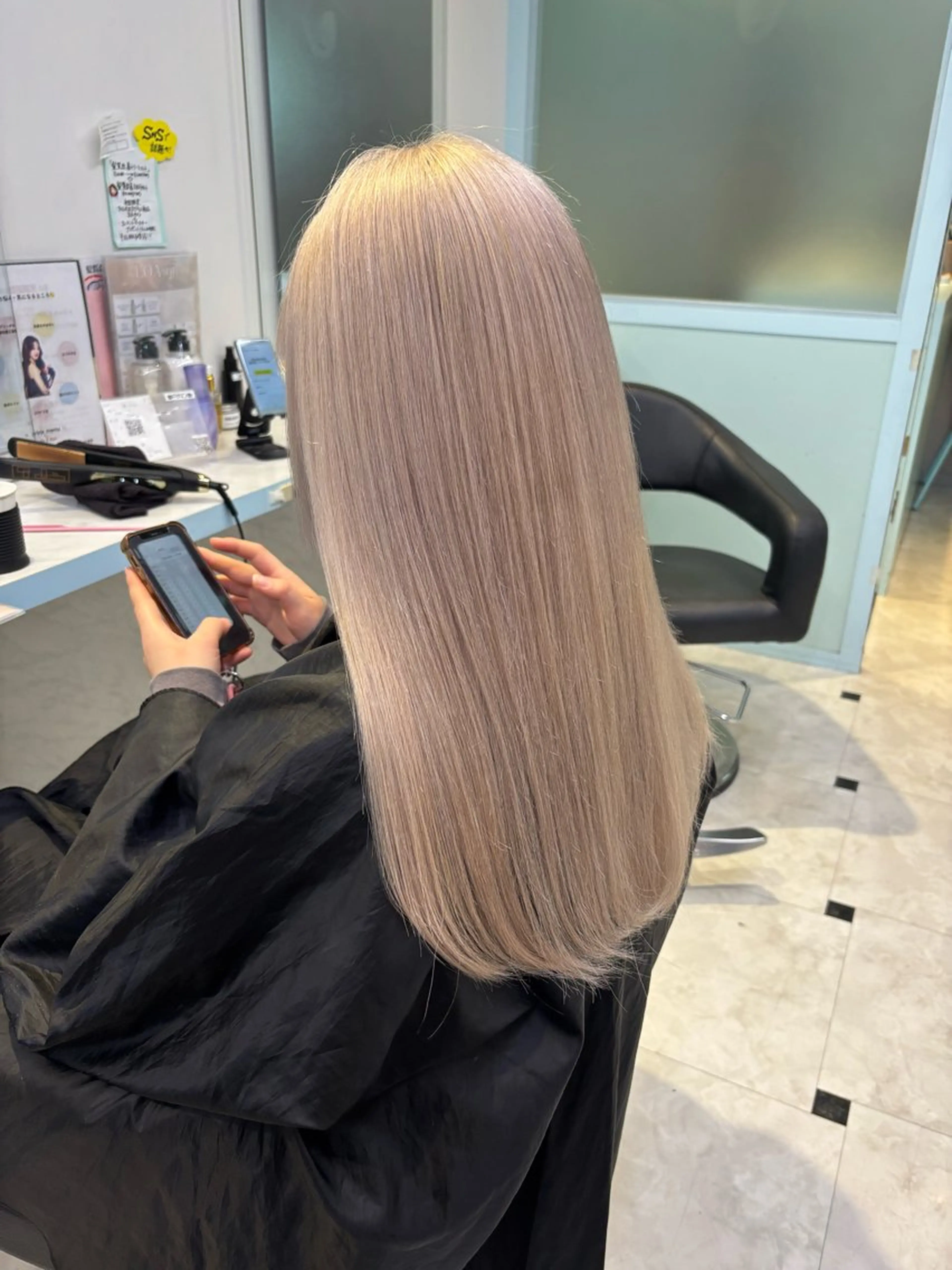 カラー ヘアカラー うる艶モテ髪🪄⭐︎ 💗Manaka💗のヘアスタイル
