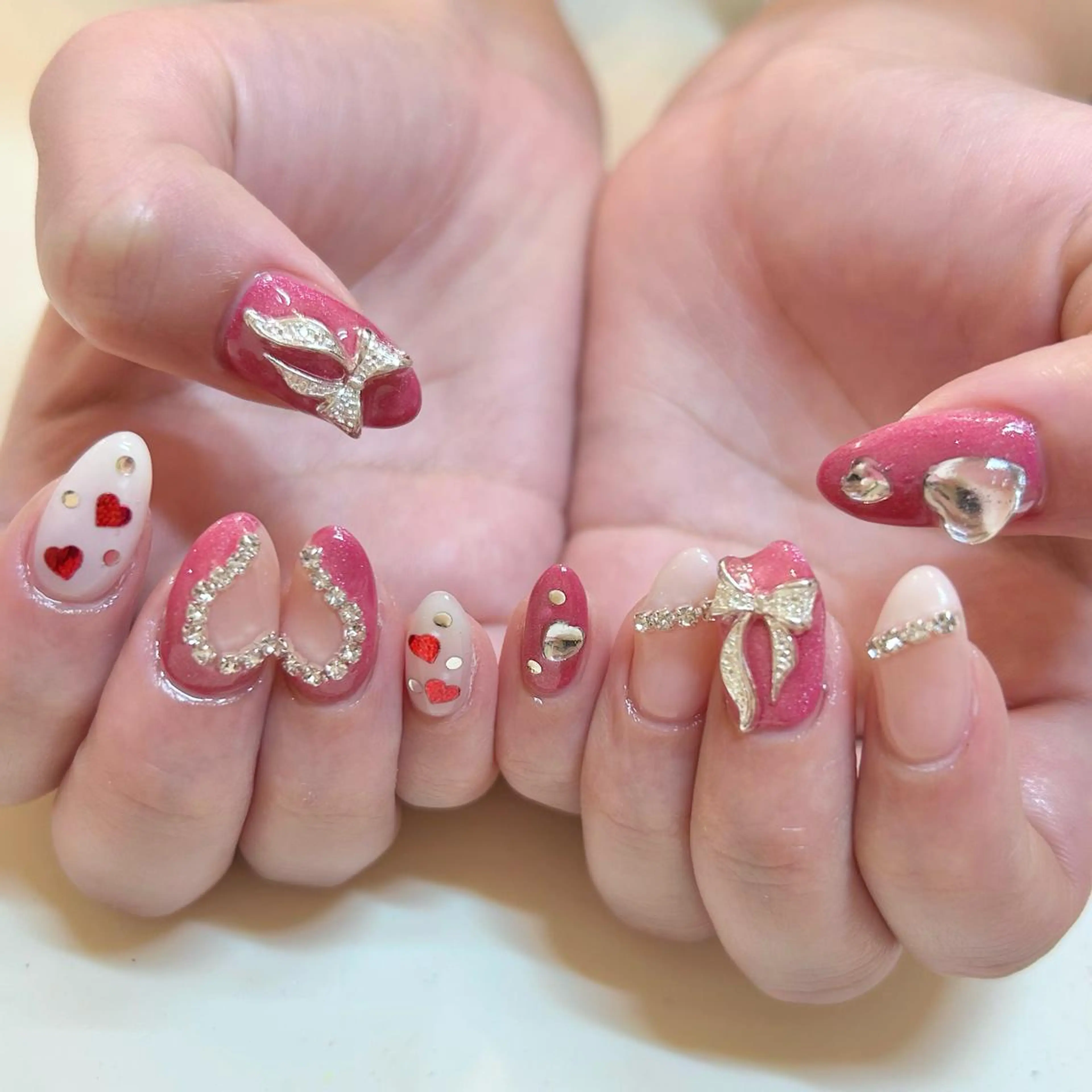 ネイル ハンドネイル 藤原 みゆのネイルデザイン