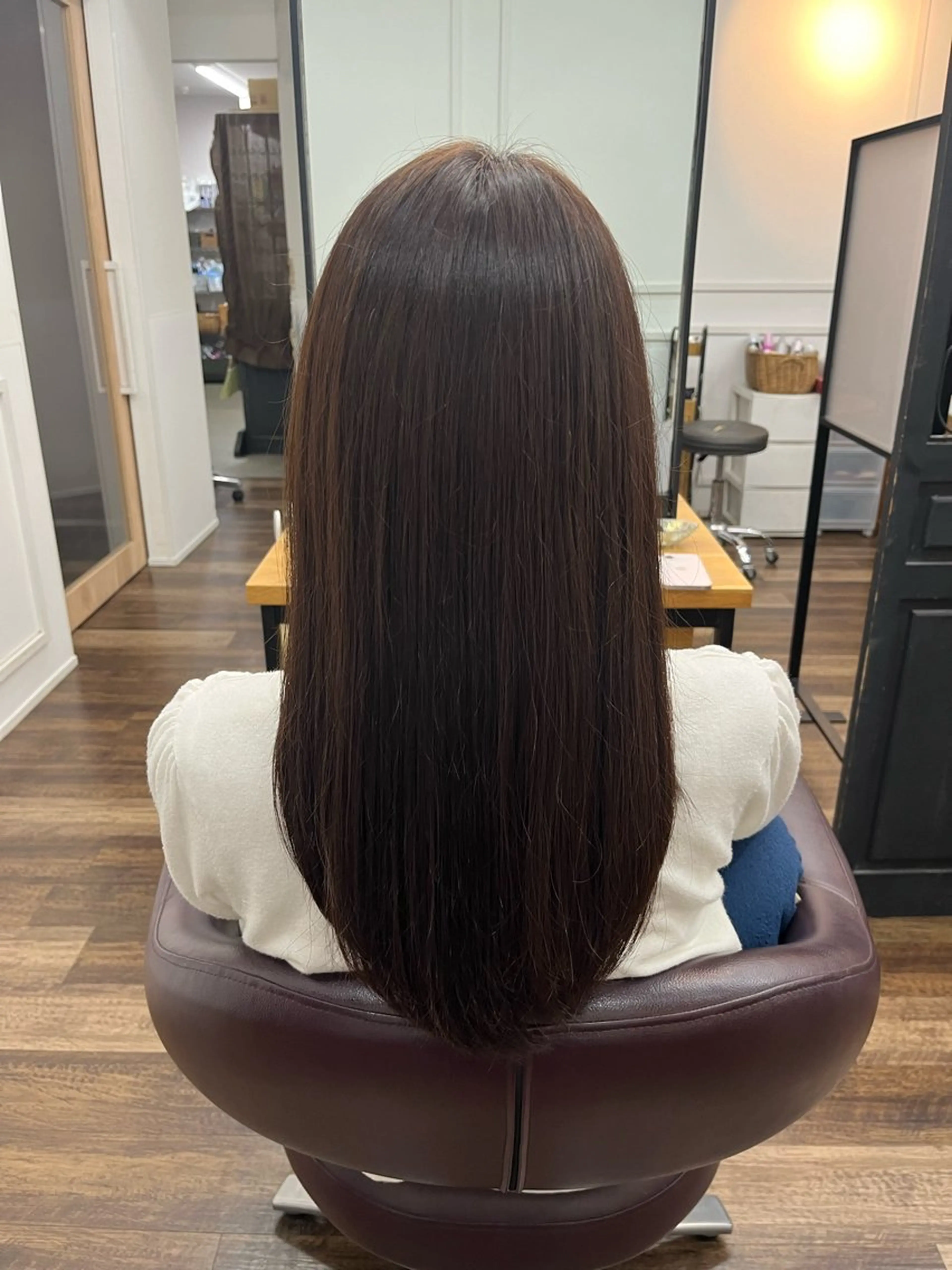 ロング カラー ブラウンカラー 【成増Serein】 中俣 愛梨のヘアスタイル