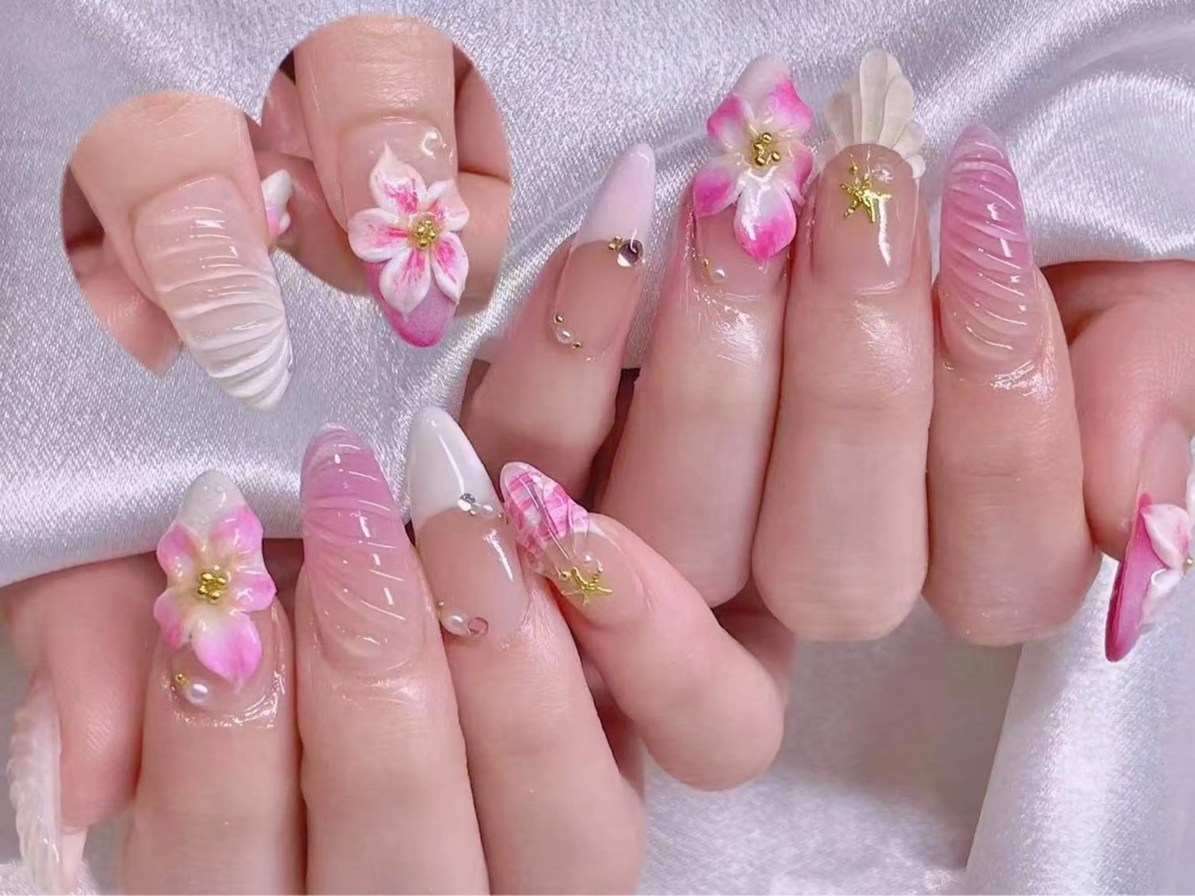 ネイル ハンドネイル ハンドケア リン リンのネイルデザイン