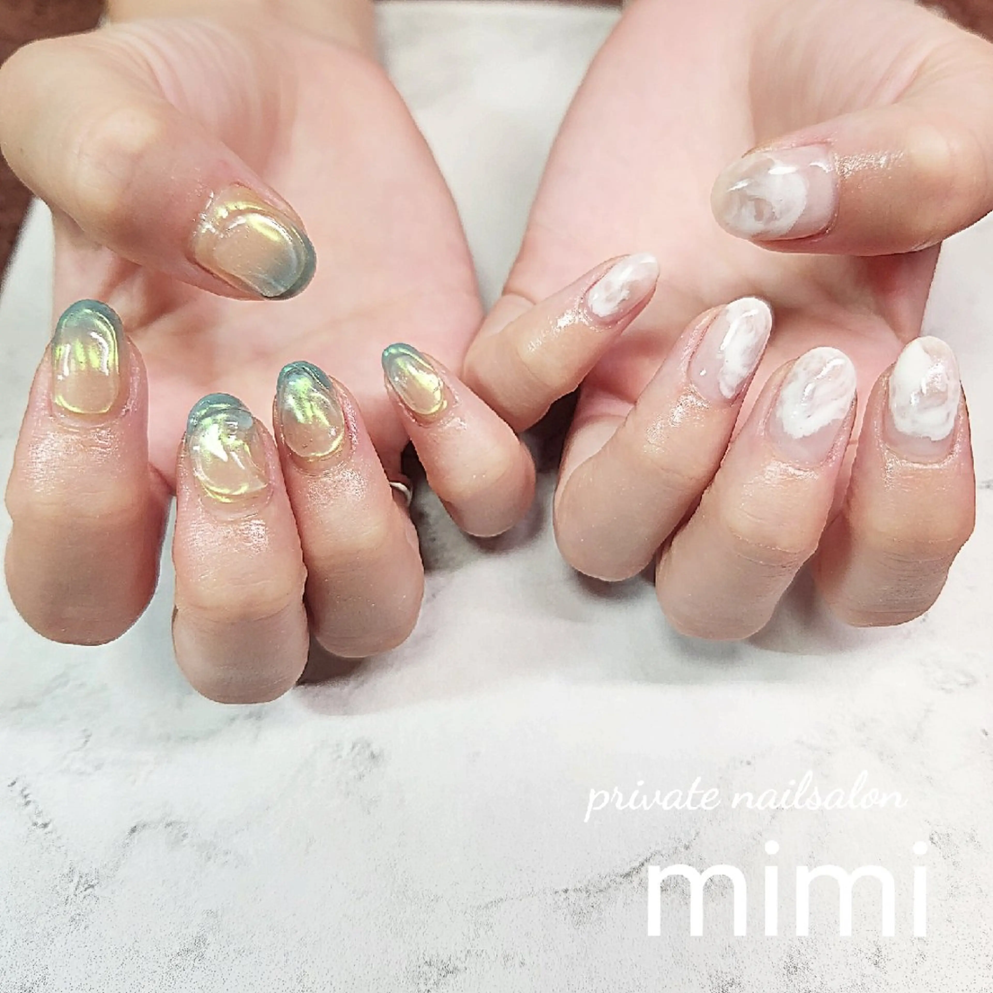 ネイル ハンドネイル 博多ネイル ｍｉｍｉのネイルデザイン