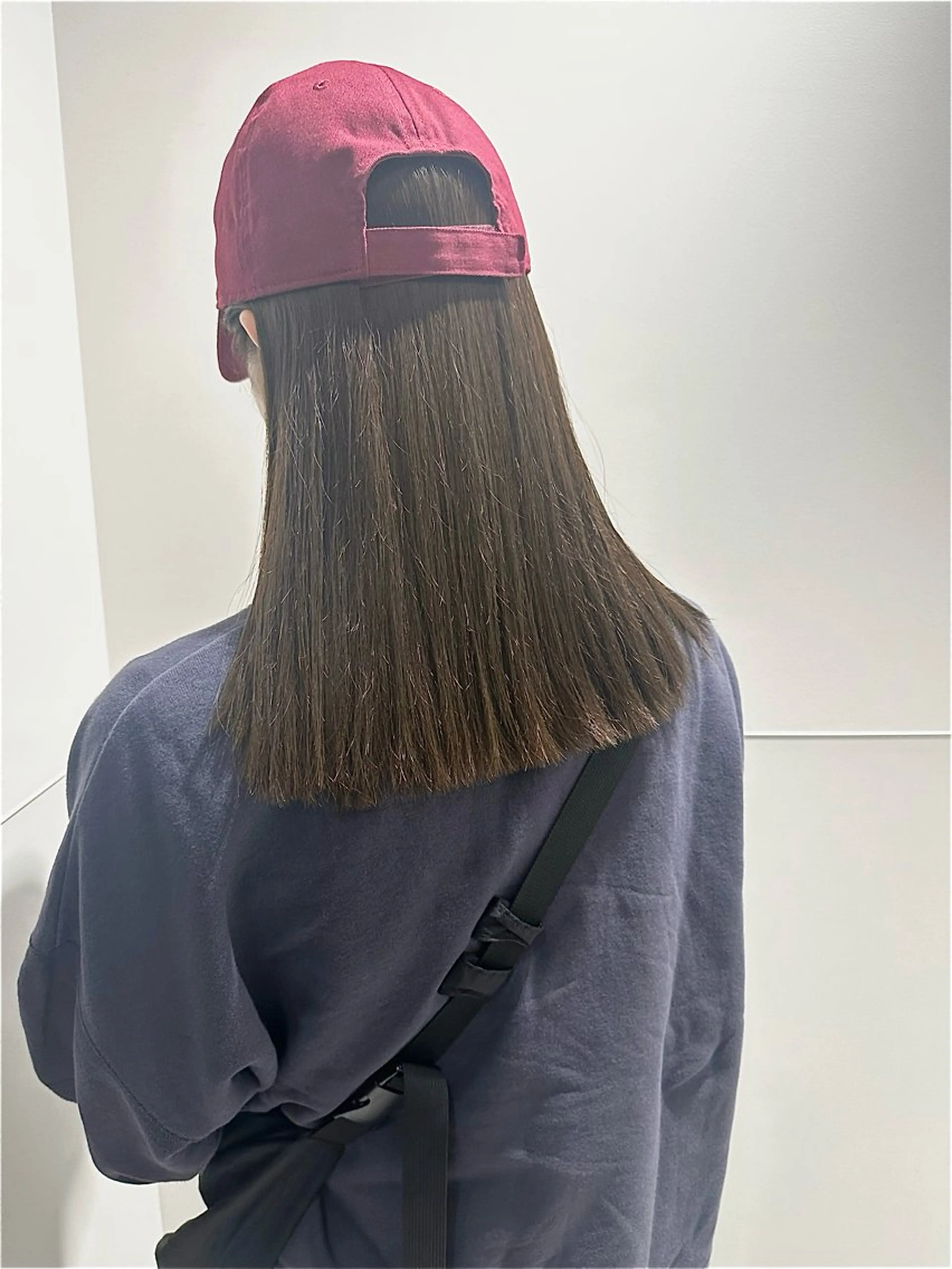 セミロング カラー 吉田勇人🩶レイヤー •透明感カラー•暗髪のヘアスタイル