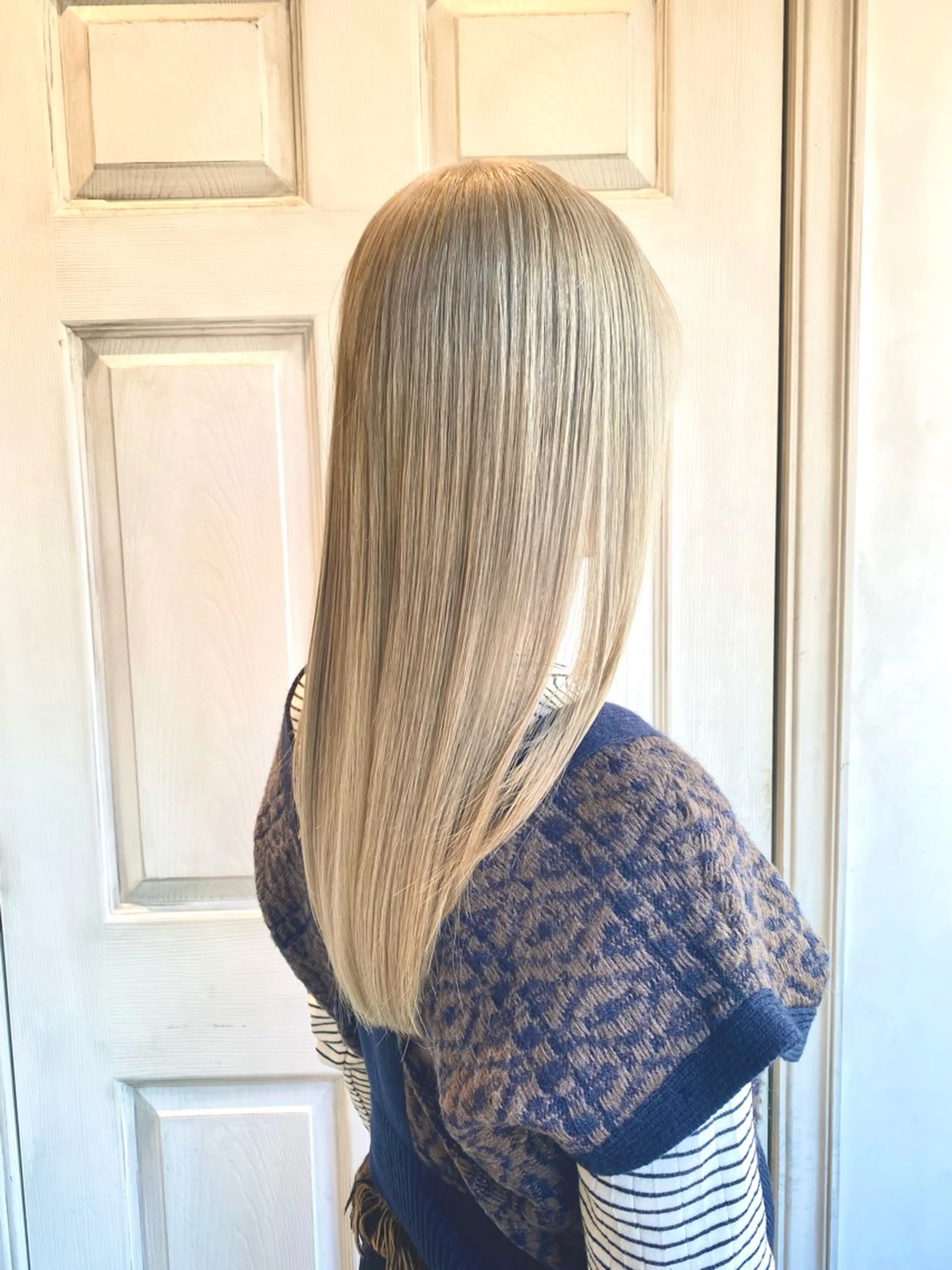 ロング ヘアカラー トリートメント 千 田のヘアスタイル