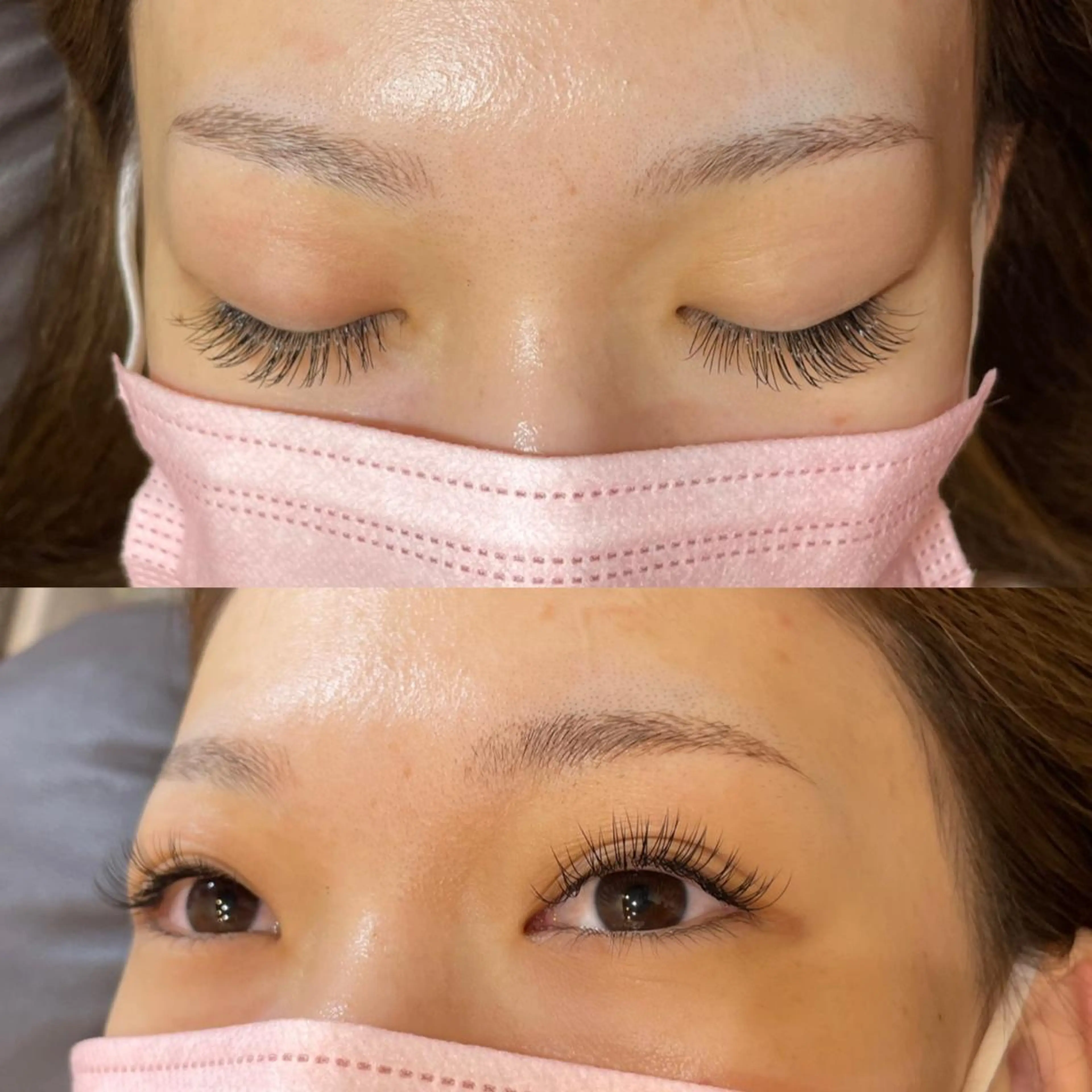 マツエク・マツパ Cカール キュート フラットラッシュ DaisyLash yuria🫧のマツエク・マツパデザイン