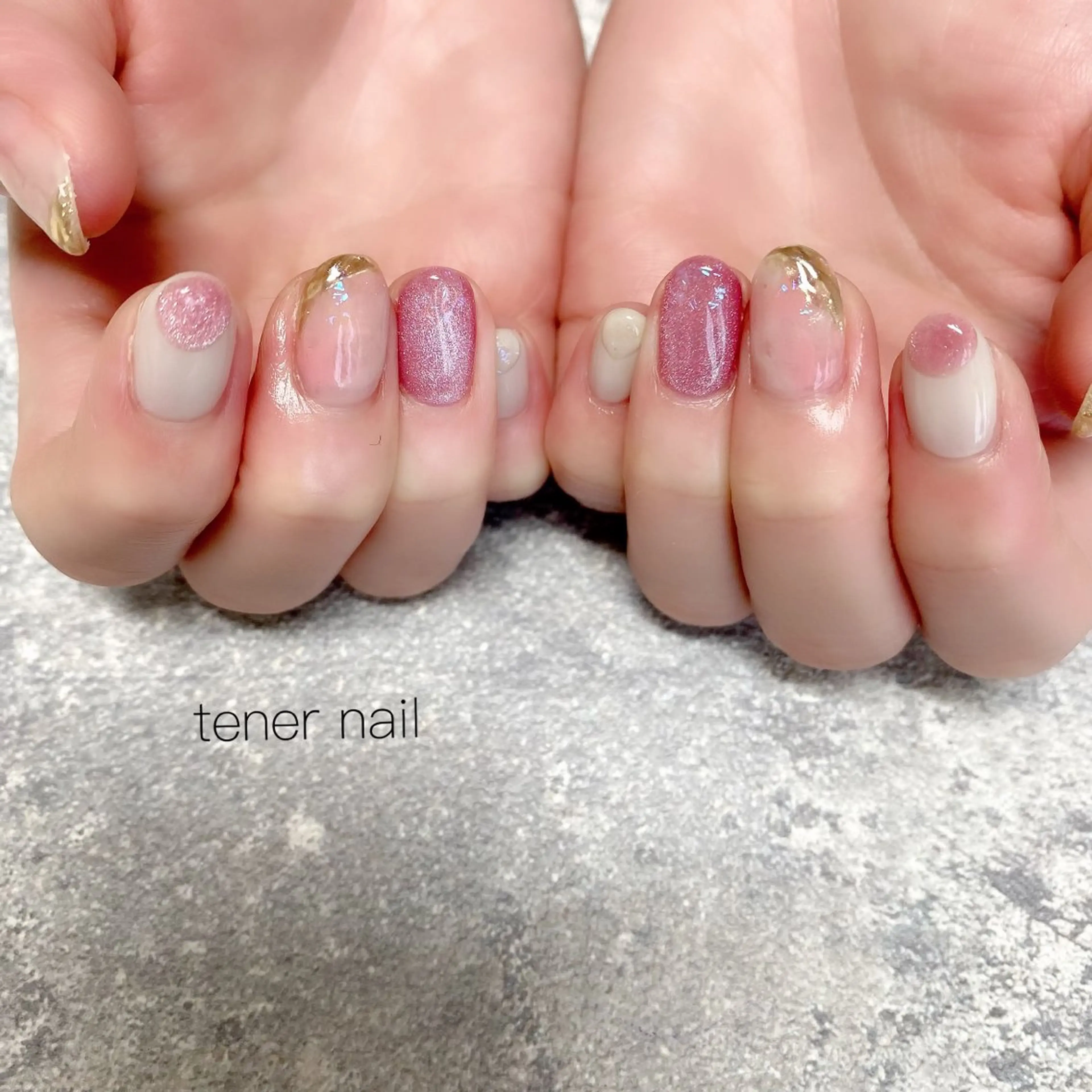 ネイル ピンク テネルネイル tener nailのネイルデザイン