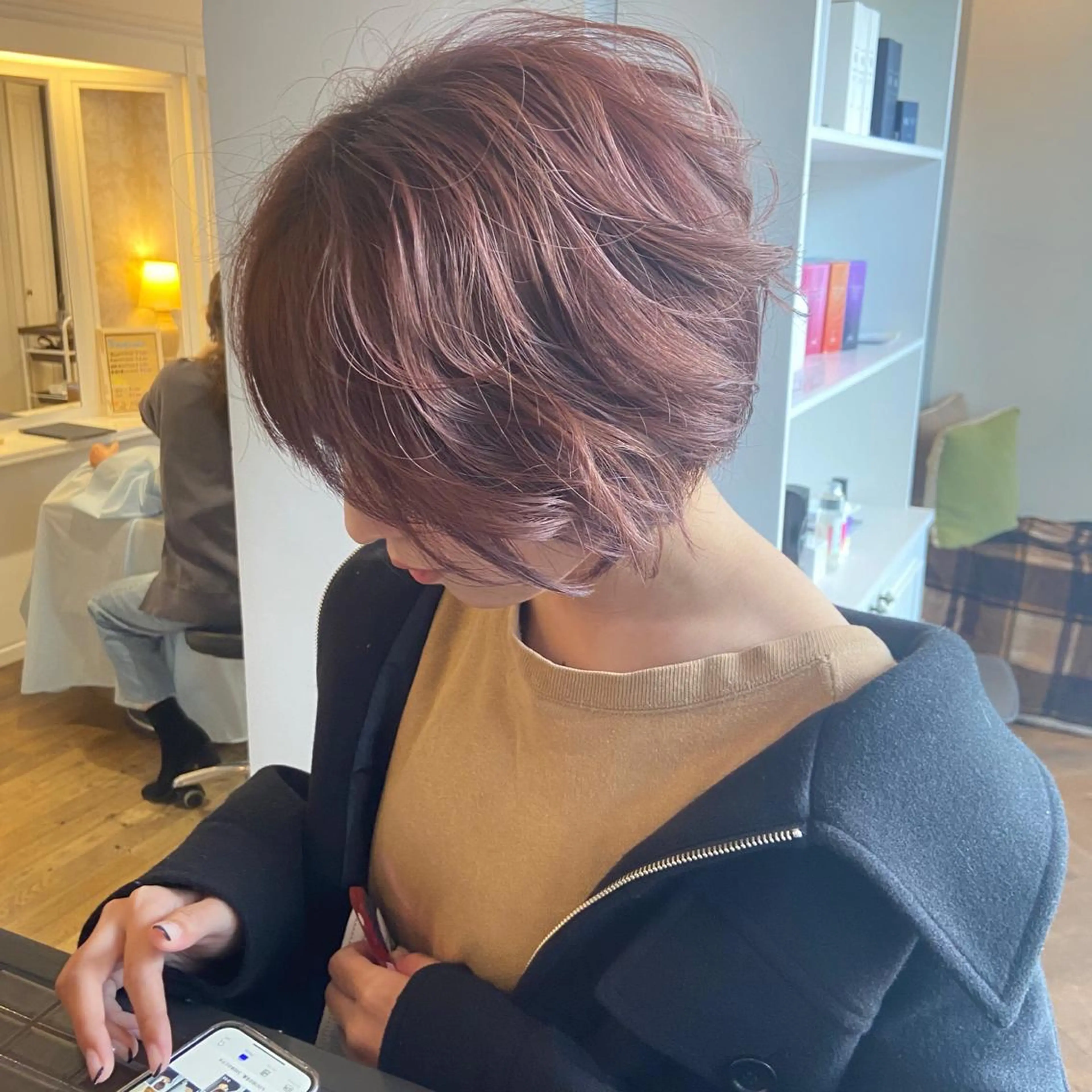 ショート 峯 志帆のヘアスタイル