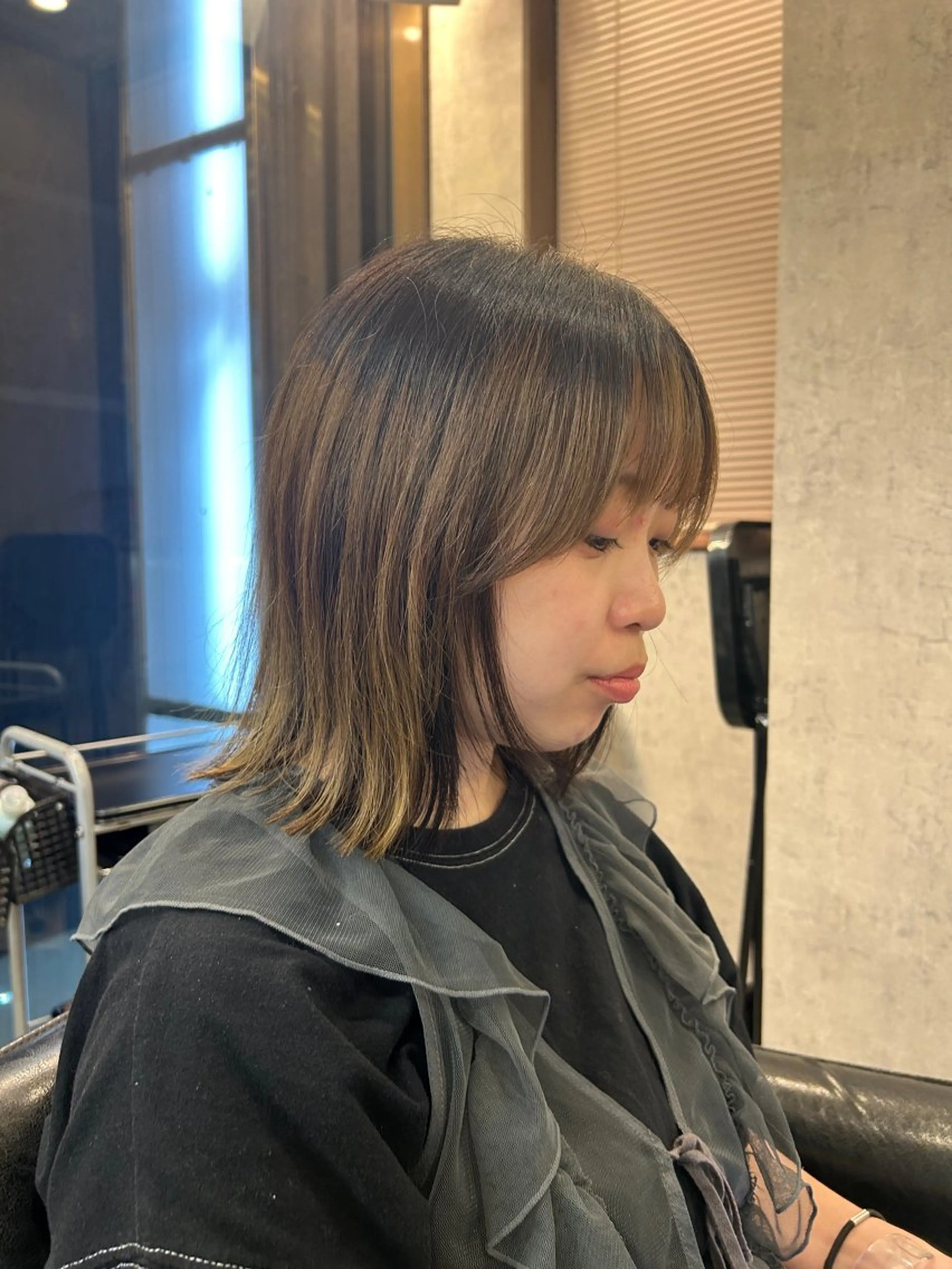 ミディアム 🌻柳谷 心渚🌻のヘアスタイル