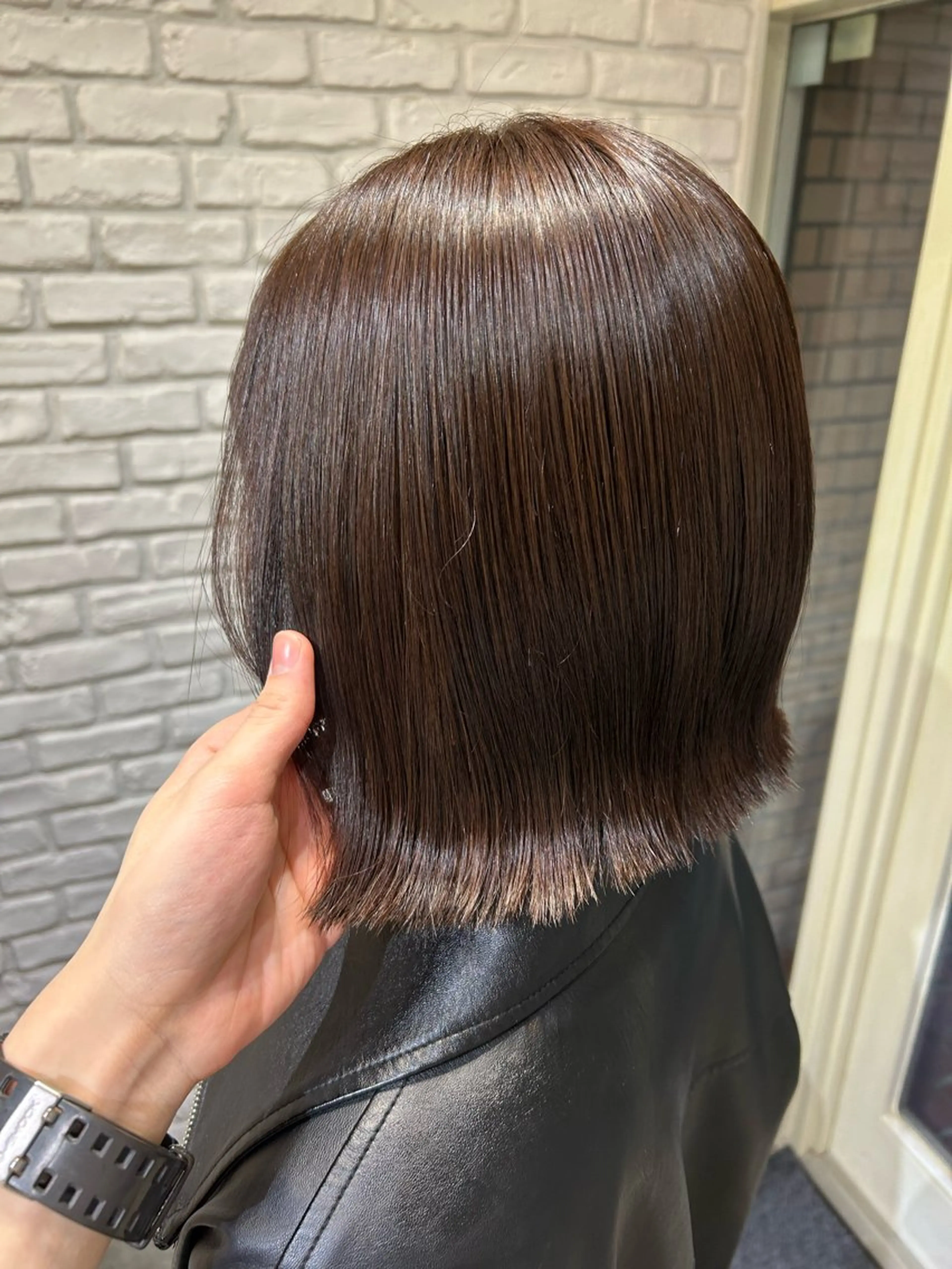 ミディアム ヘアカラー トリートメント ︎☀️はるき︎︎☁️ 似合わせ/ハイトーンのヘアスタイル