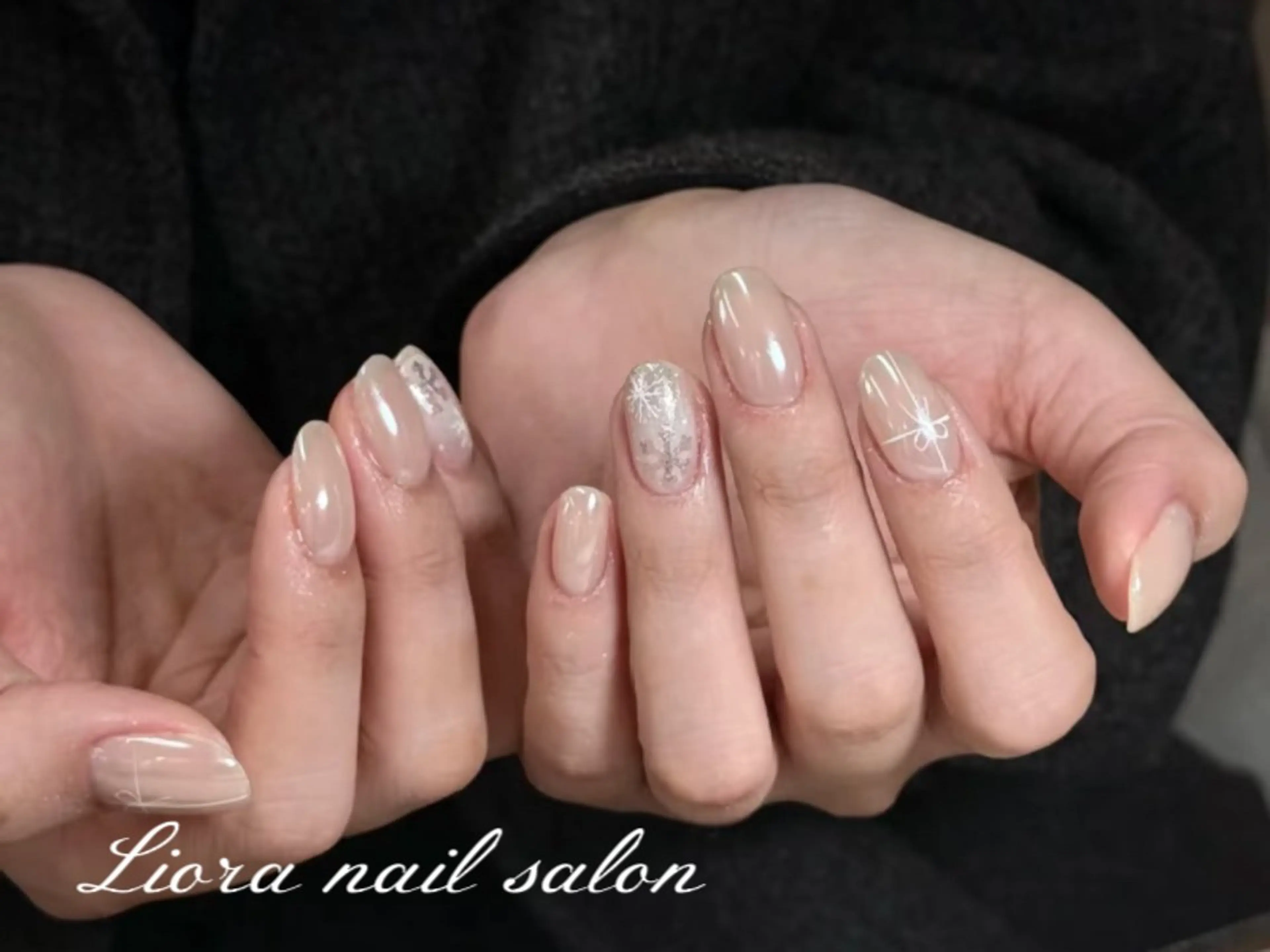 ネイル チークネイル フットネイル フレンチネイル ジェルネイル ガーリー ハンドネイル Liora nail スカルプ専門店のネイルデザイン