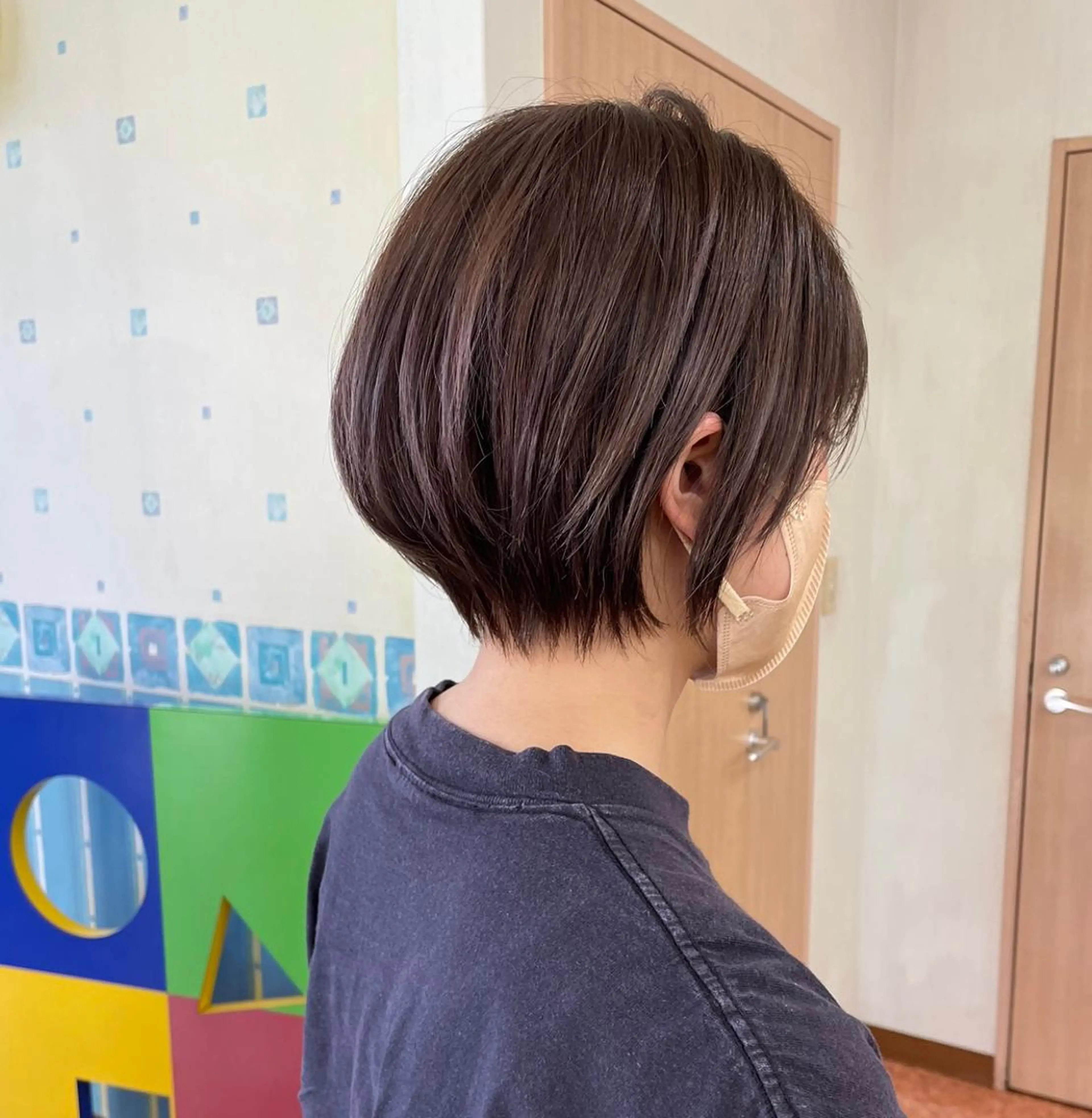 ショート カラー ショートヘア yui .のヘアスタイル
