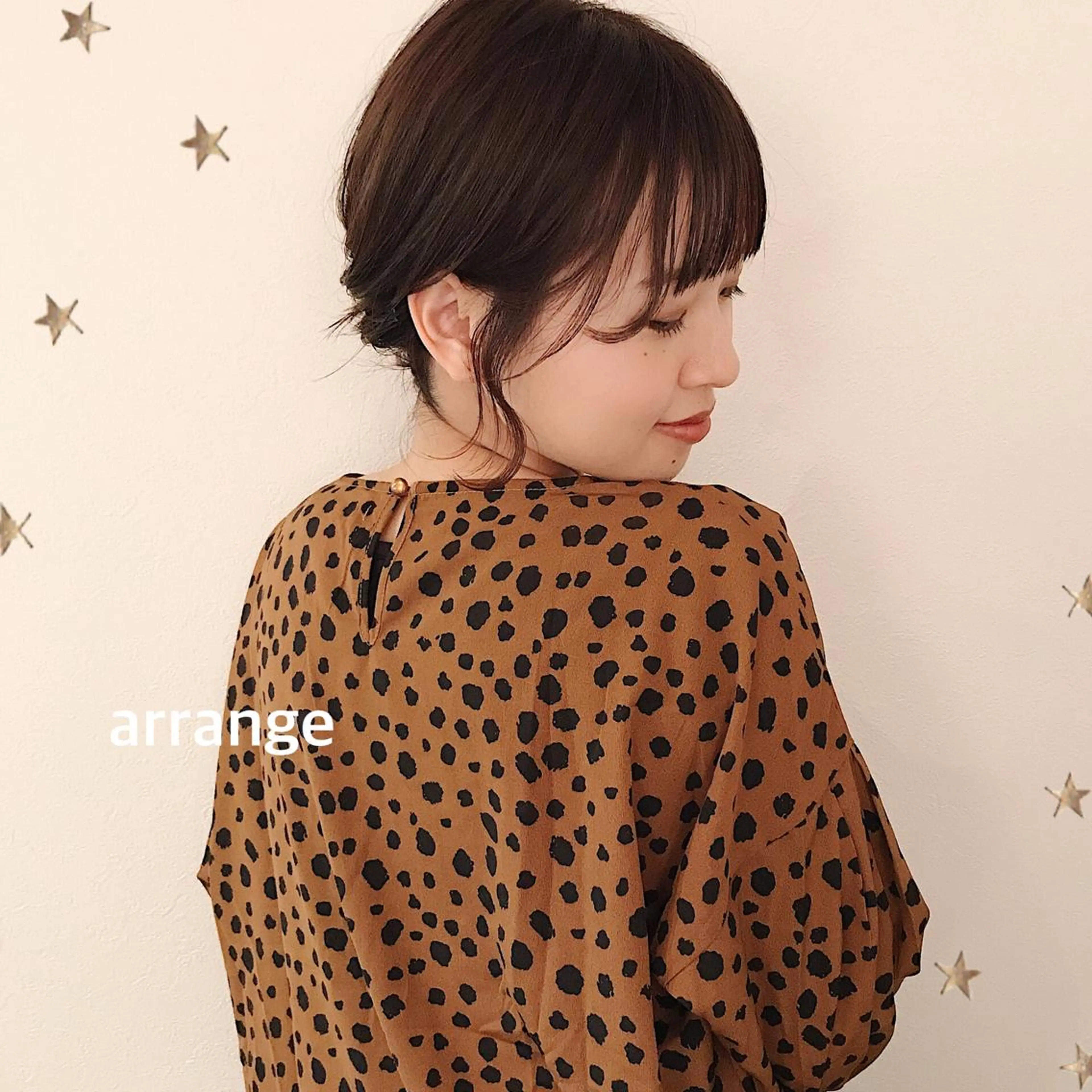 ショート ヘアアレンジ ヘアセット 市川 千夏のヘアスタイル