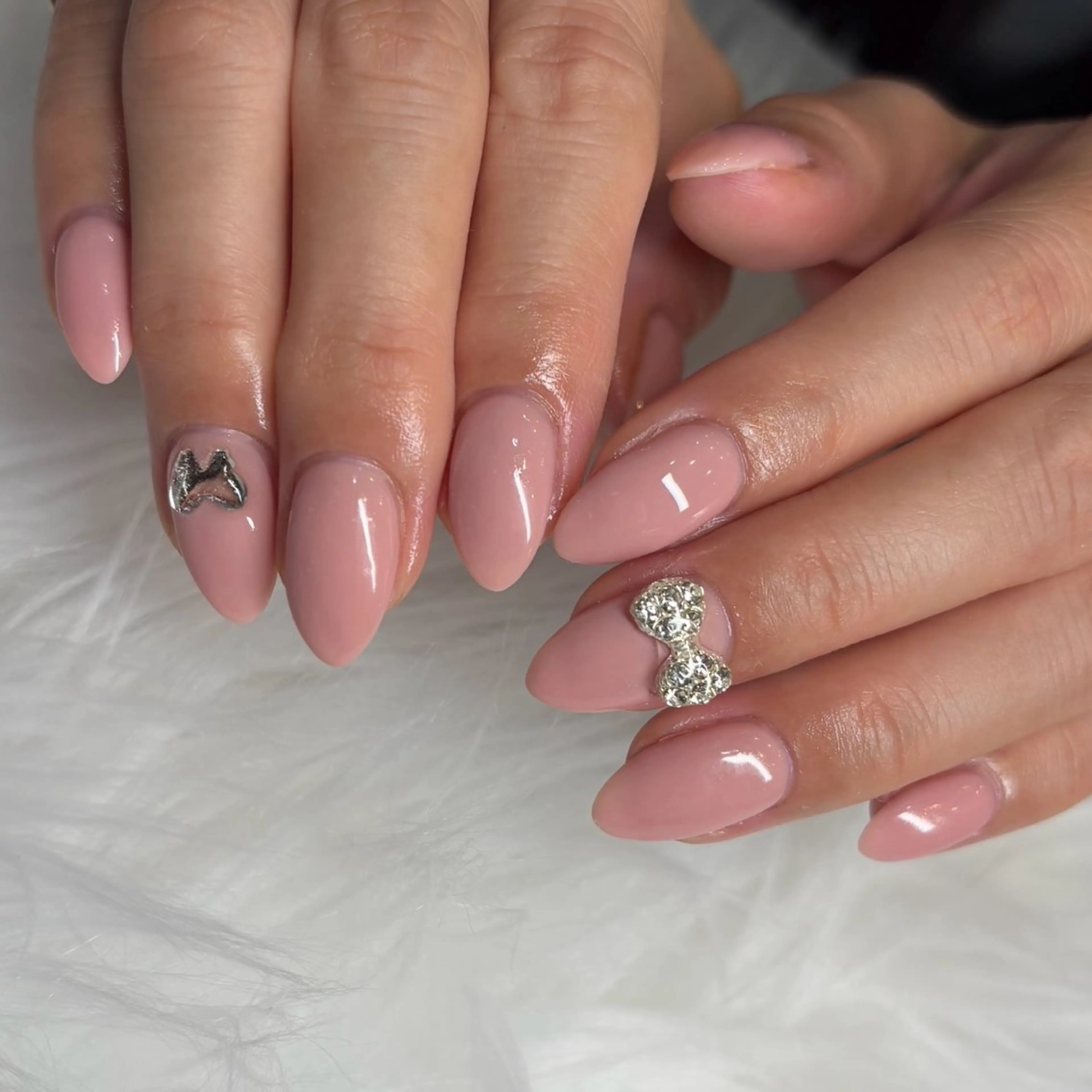 ネイル ピンク 春ネイル ハンドネイル loa nailのネイルデザイン