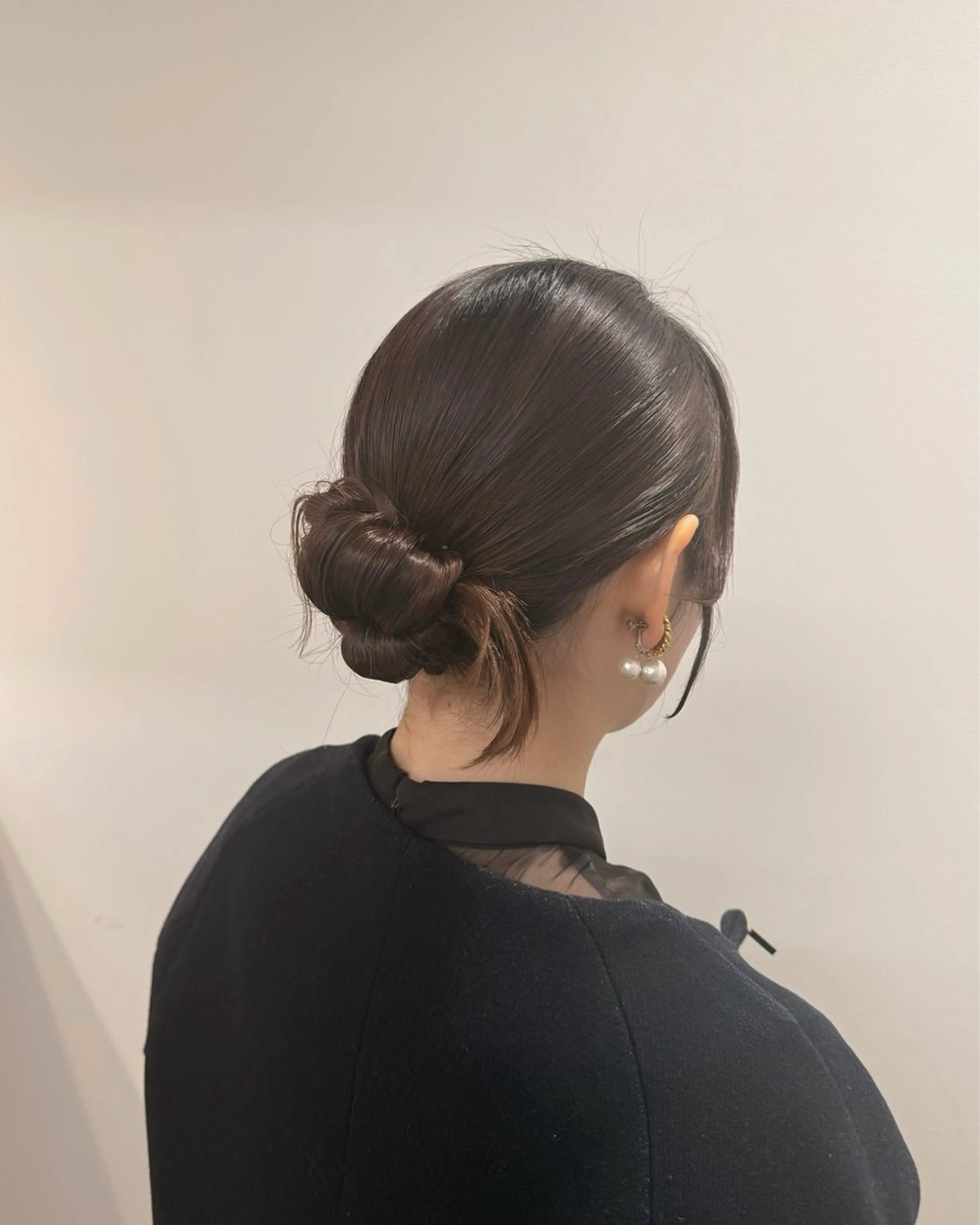 セミロング カラー ヘアアレンジ ヘアセット 縮毛矯正+モテカラー 🎀✨MIHOのヘアスタイル