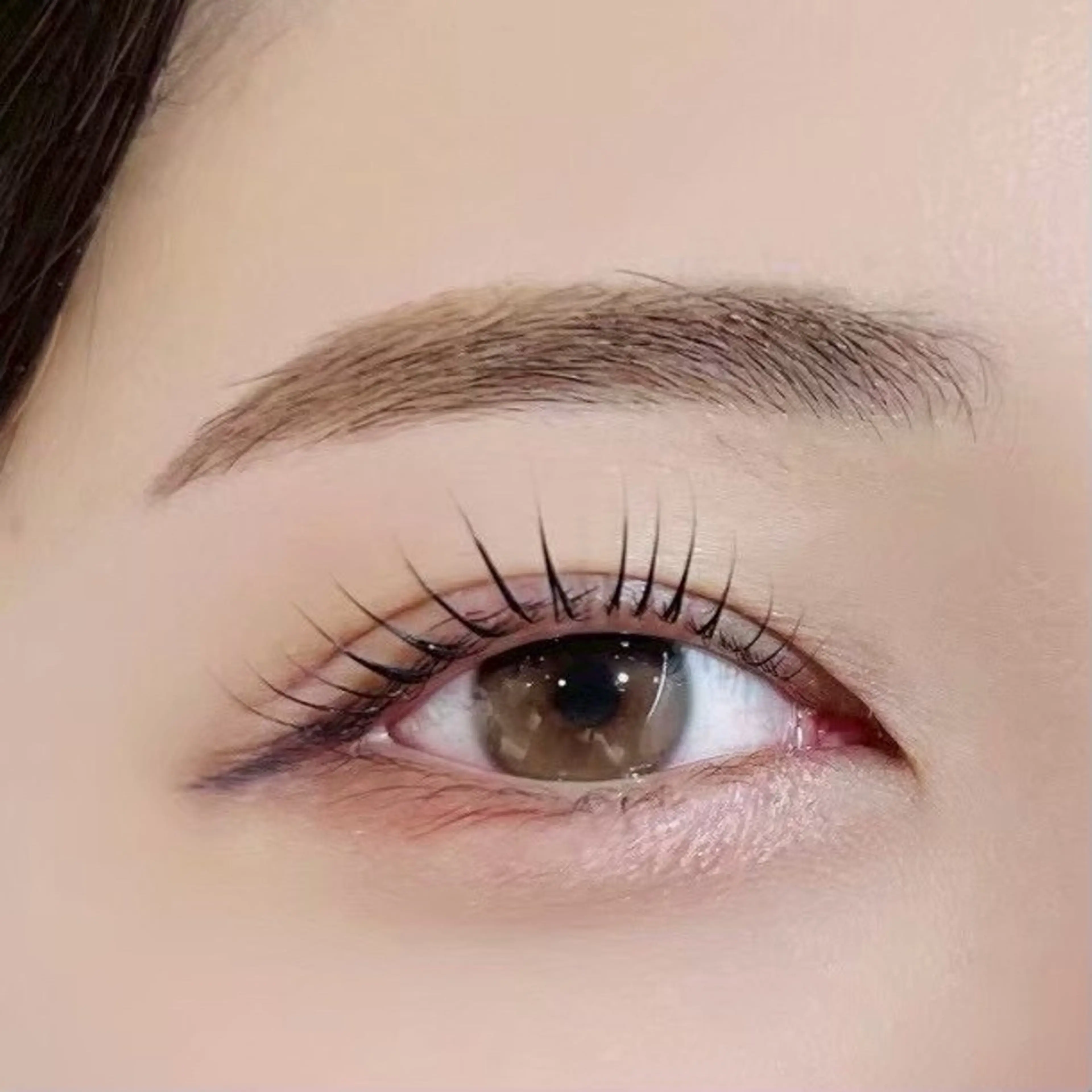 4/30 10:00​〜​🍏まつ毛パーマ無料モデル🍏　コーティング、トリートメント付き🫧の写真