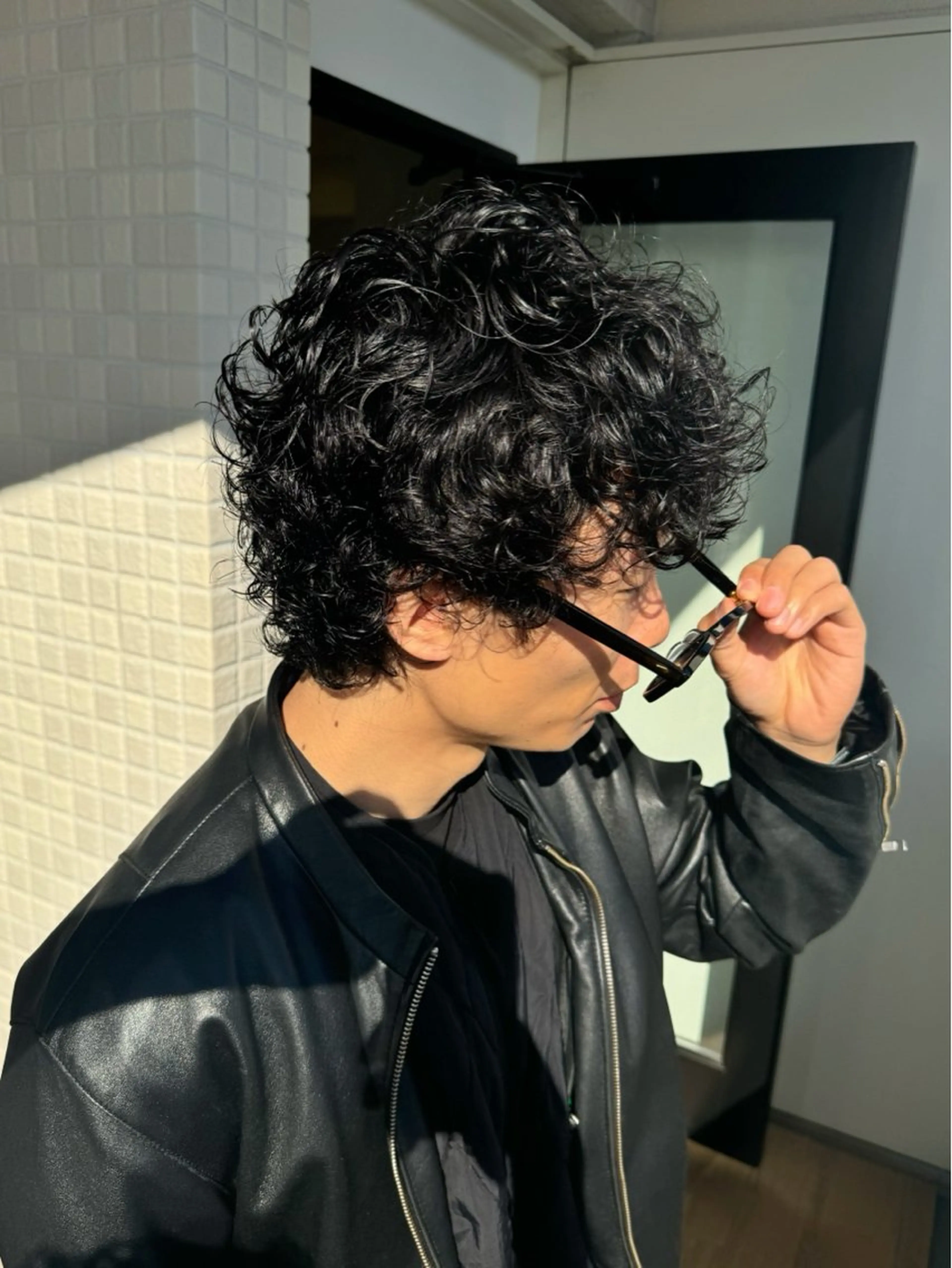 パーマ メンズ カット パーマ ヘアセット メンズ特化 パーマ/オザワのヘアスタイル