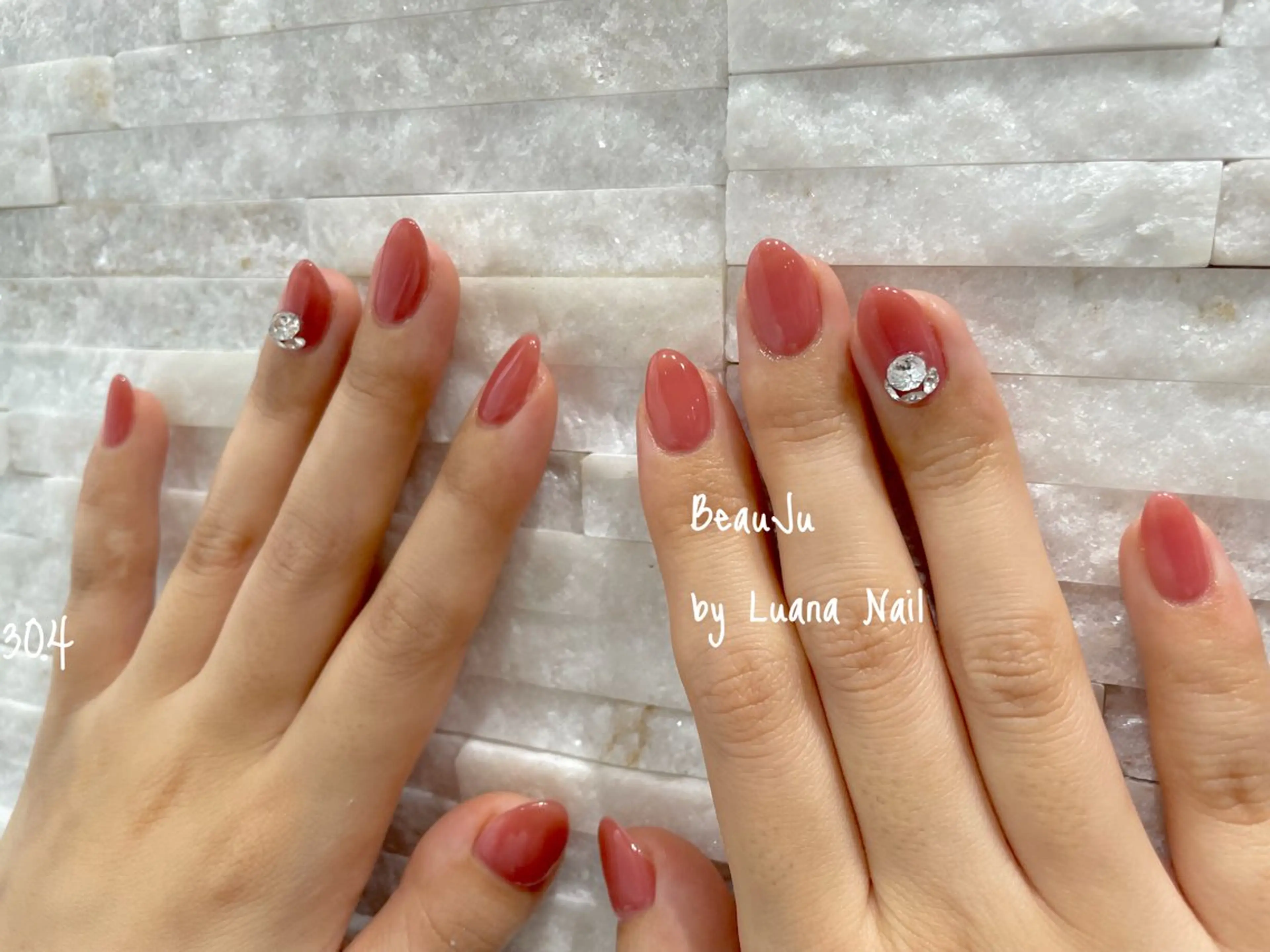 ネイル ハンドネイル BeauJu by Luana Nailのネイルデザイン
