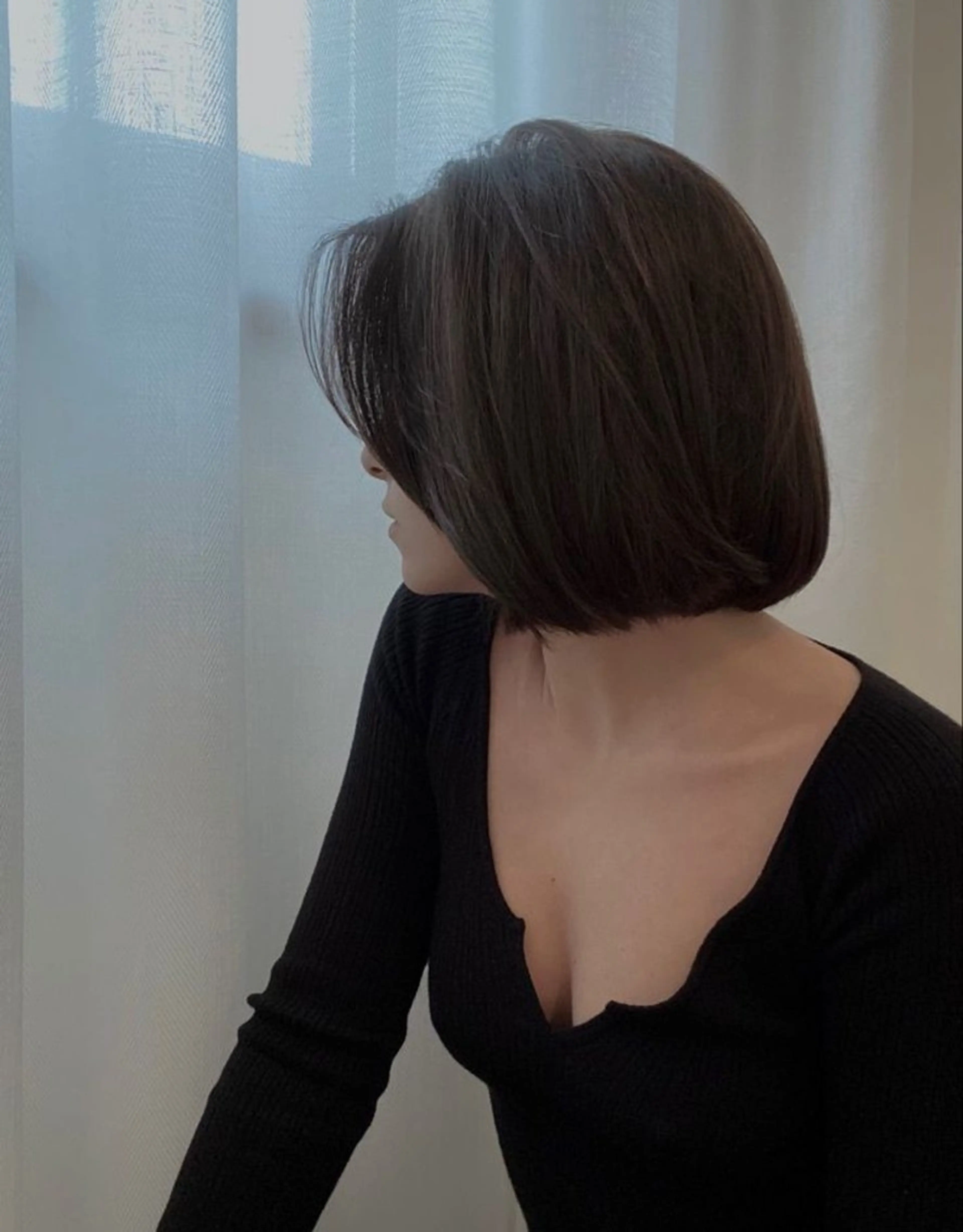 ショート カラー ボブ カット 髪質改善美容師が作る 透明感カラー杉山太貴のヘアスタイル