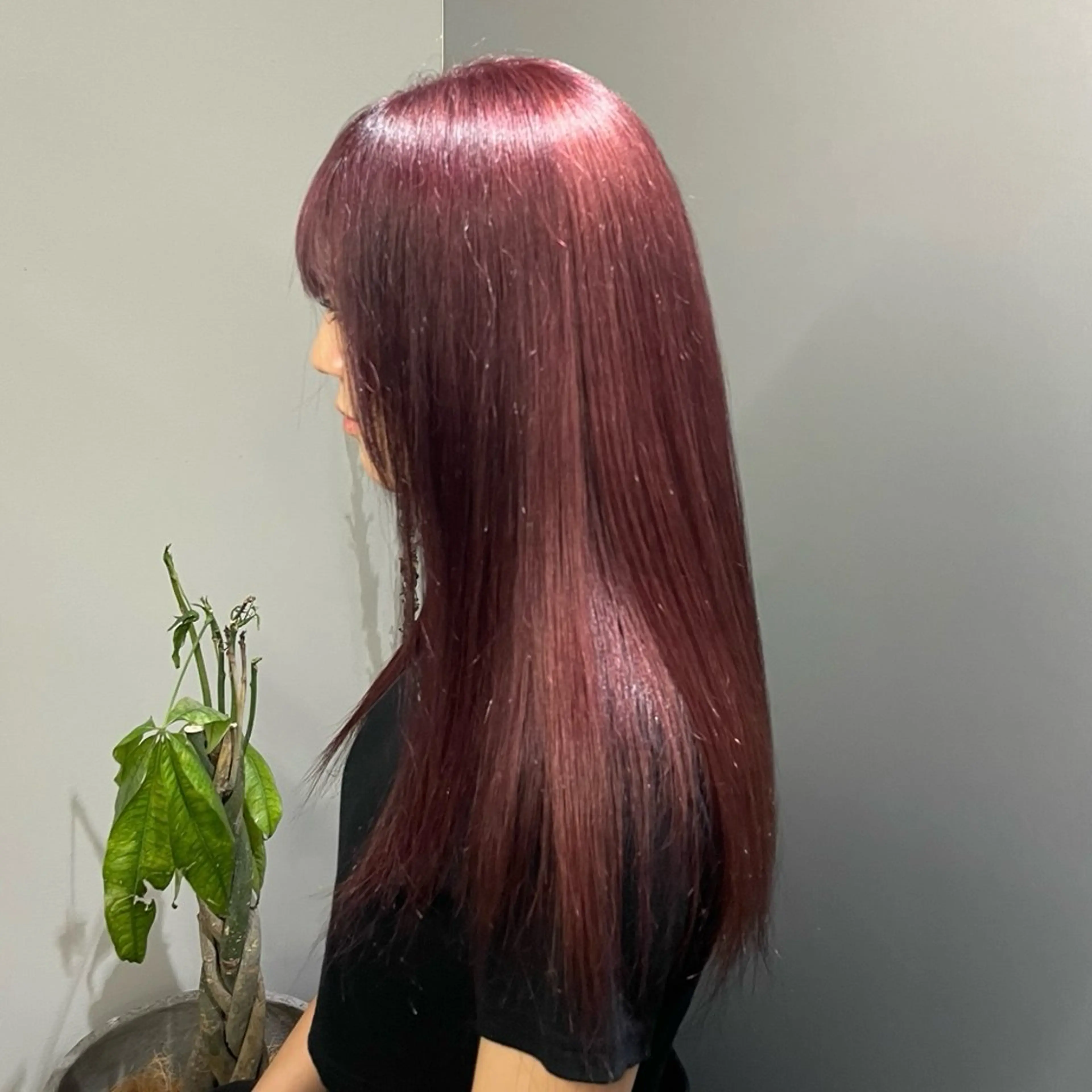 ロング カラー ヘアアレンジ fifth 石川 凪のヘアスタイル