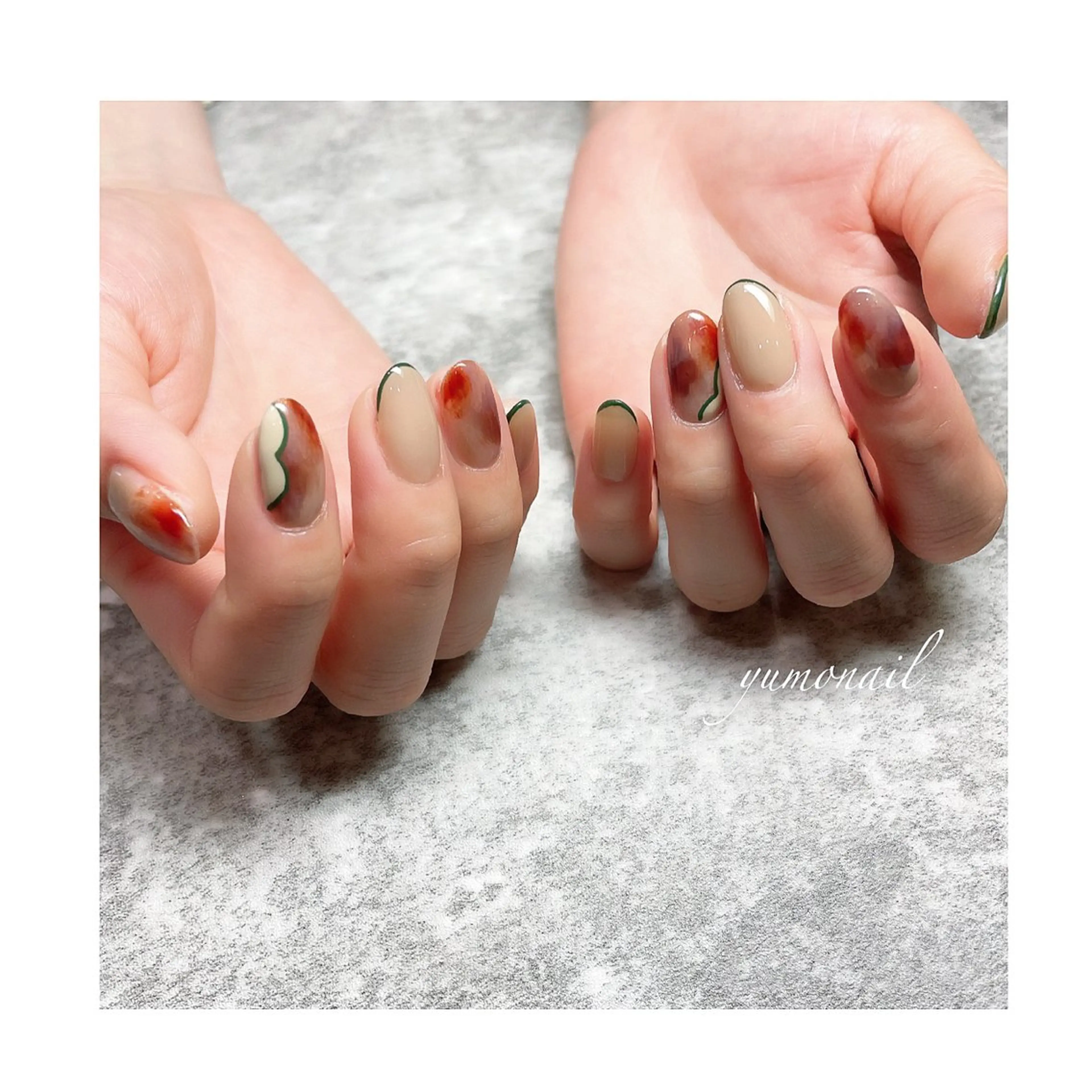 ネイル yumo nailのネイルデザイン