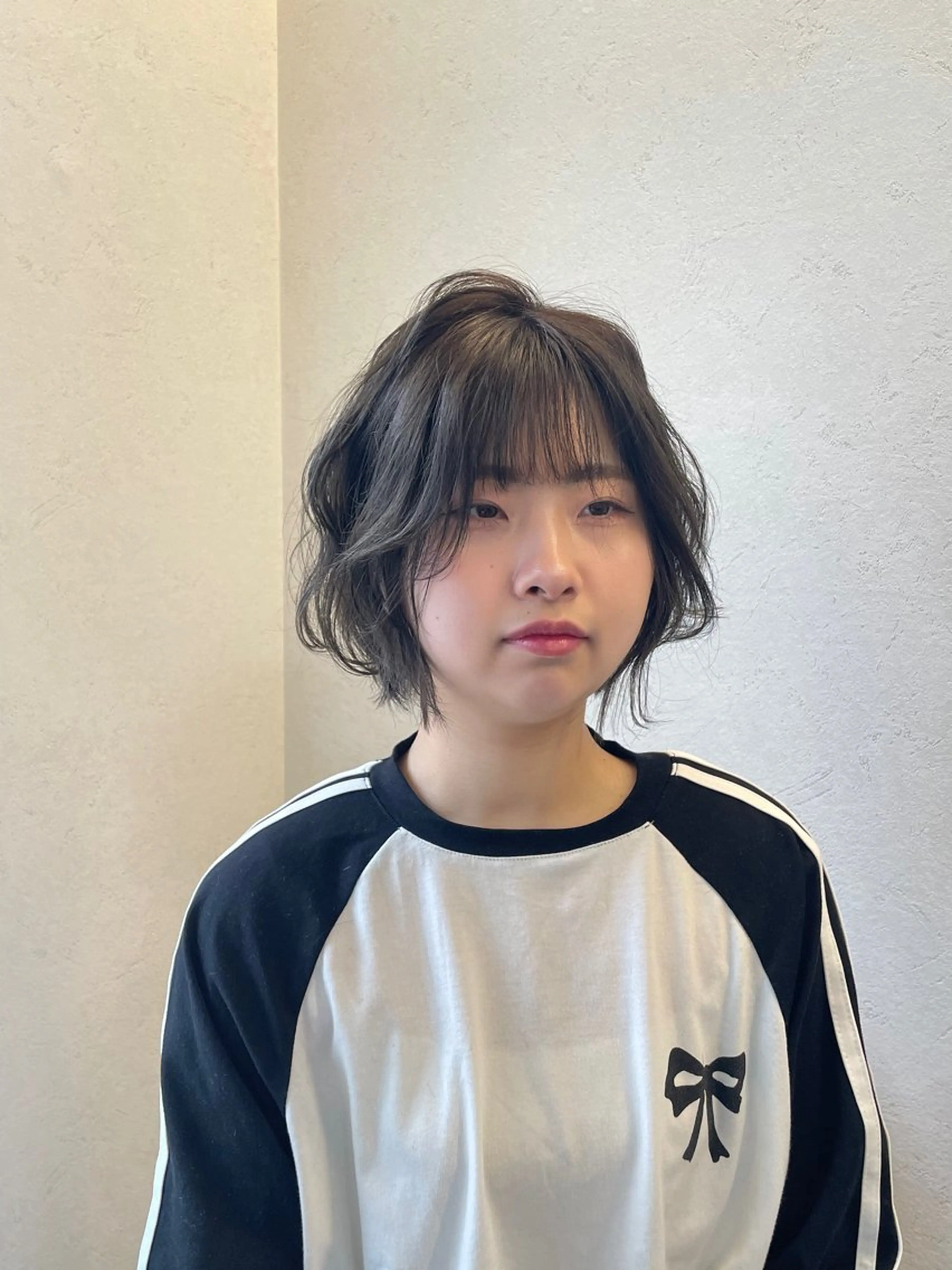 ショート カット ヘアカラー 園田まい/レイヤーカ ット／透明感カラーのヘアスタイル