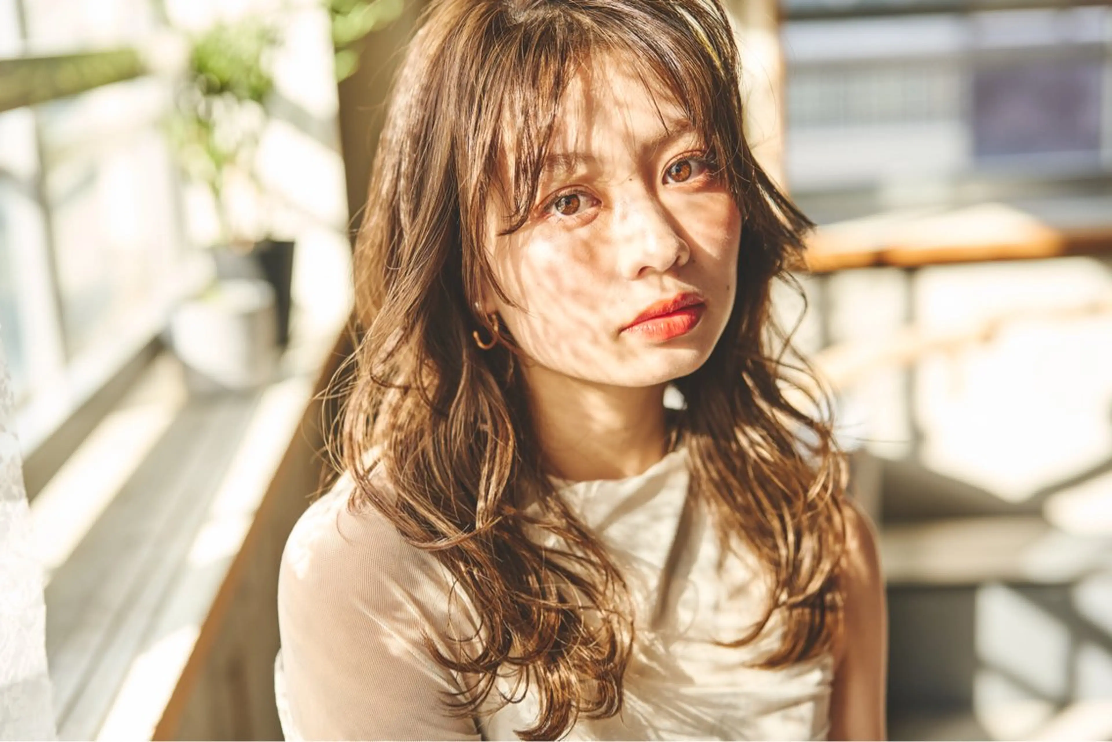 ロング カラー 髪質改善／艶カラー 千春のヘアスタイル