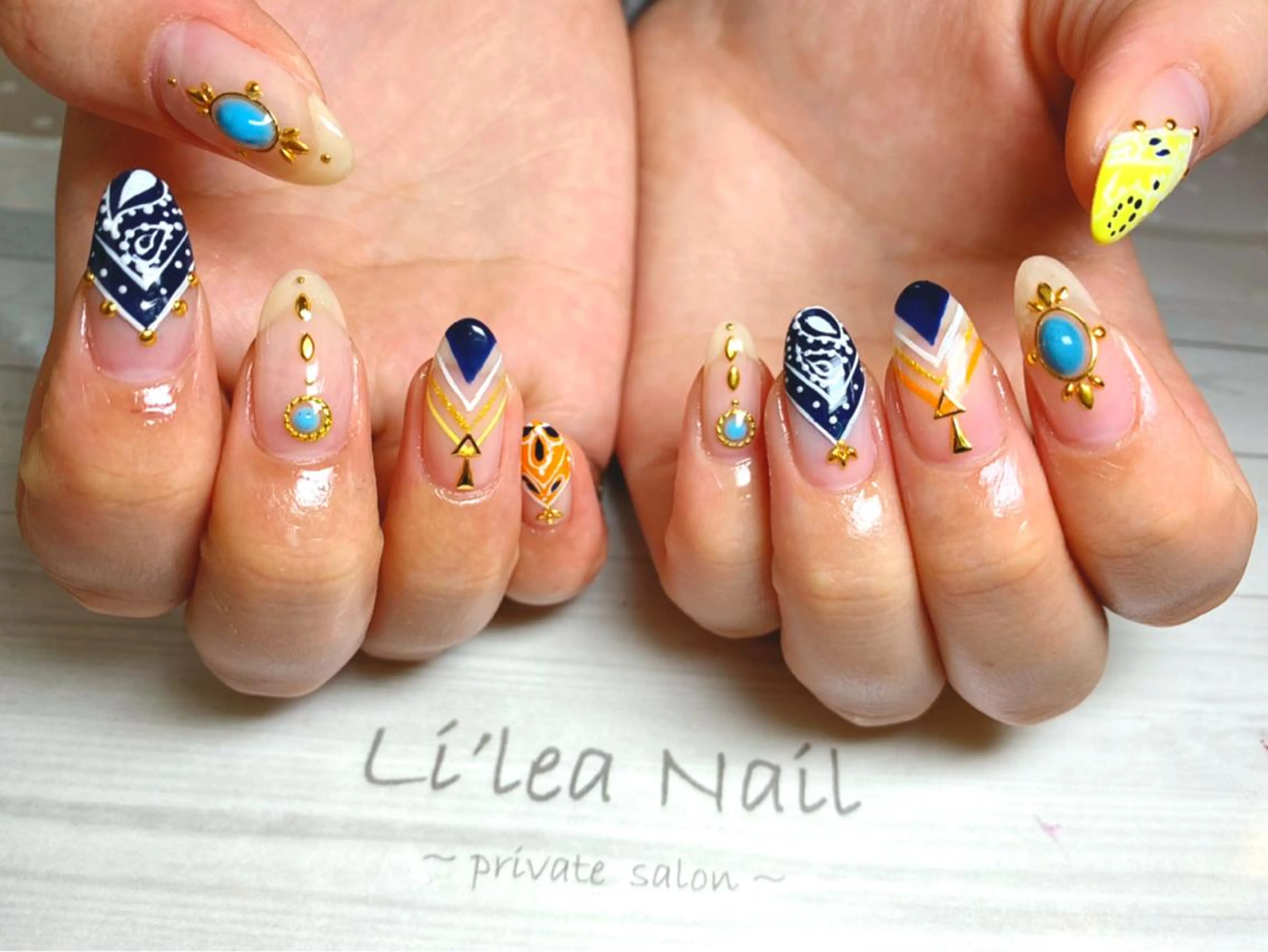 ネイル Li'leaNail AINAのネイルデザイン