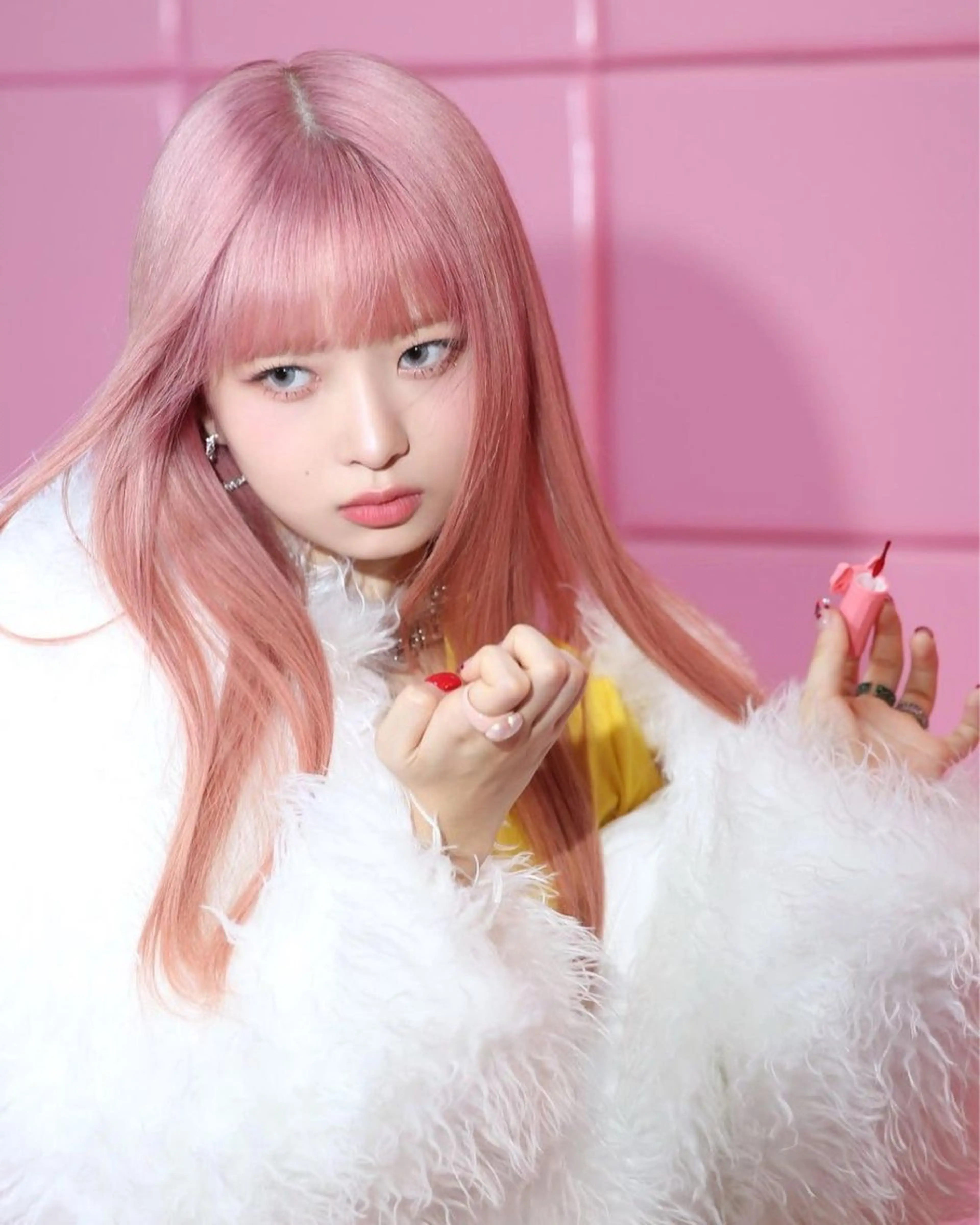 ナナ♡レイヤーカット ♡似合わせカラーのヘアスタイル