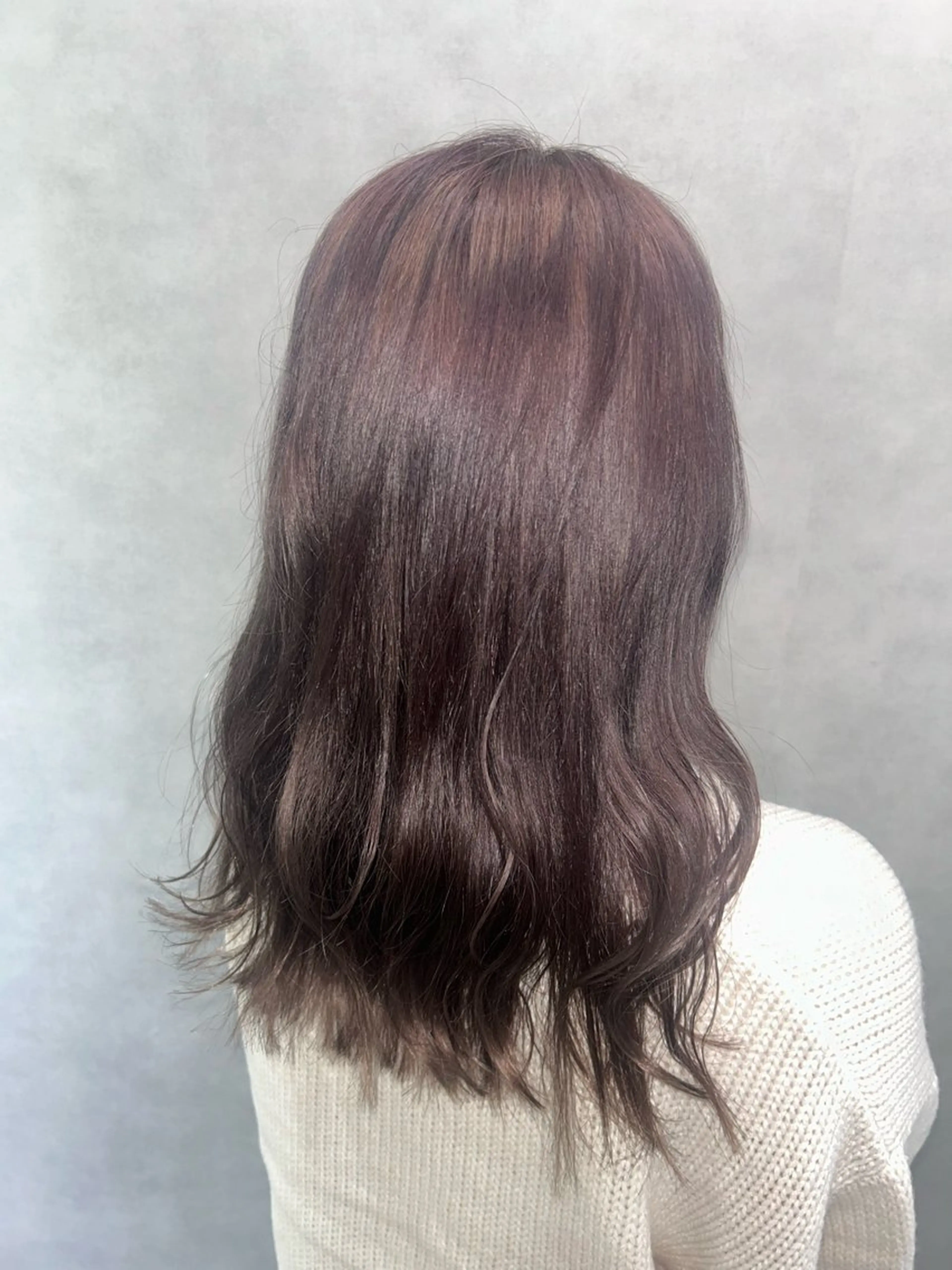 ミディアム ハイトーン・ボブ 🎀/𝐚𝐨𝐢のヘアスタイル