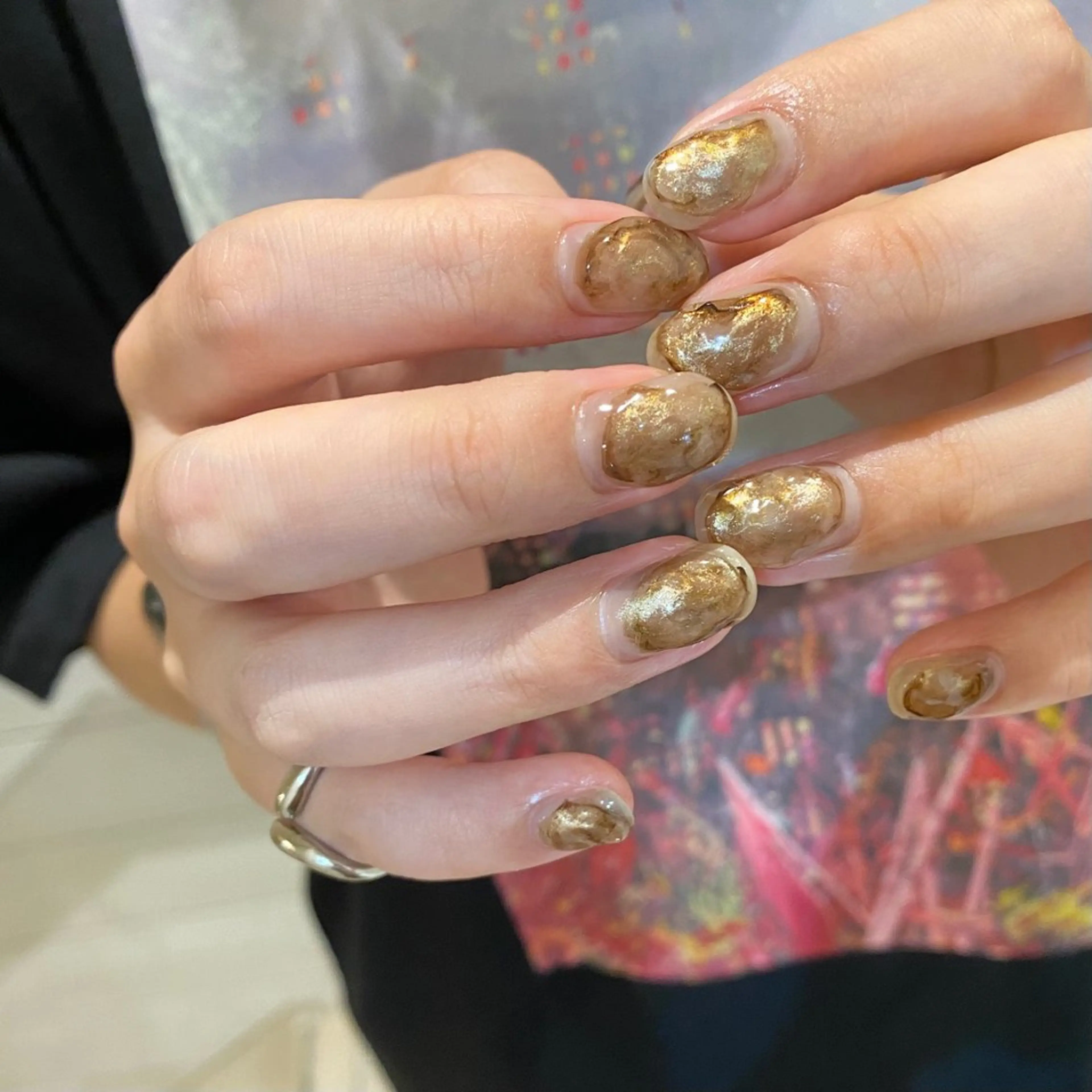 ネイル ハンドネイル Yuriko Omi パラジェル/渋谷のネイルデザイン