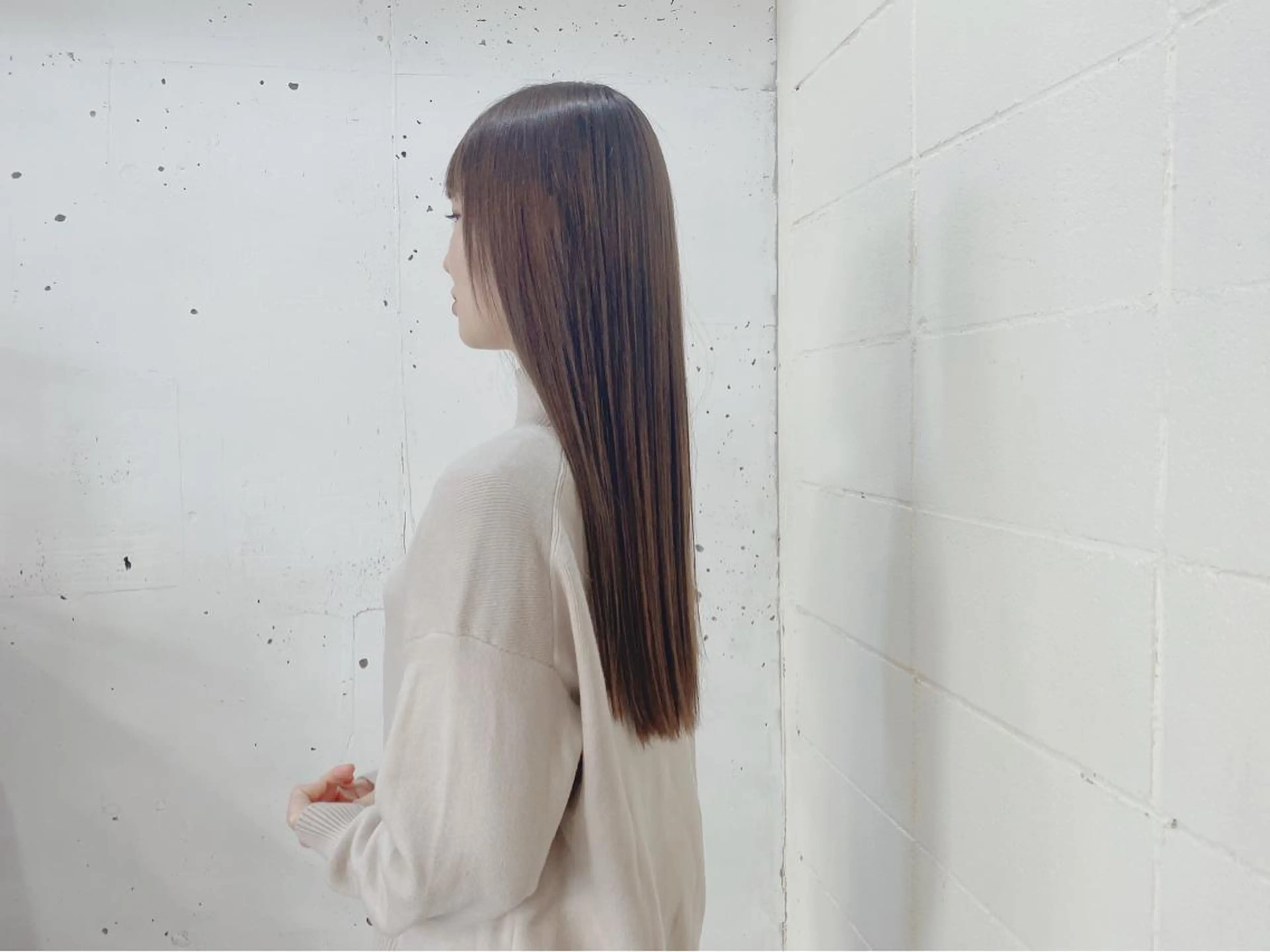 ロング カラー オーナースタイリスト 佐藤のヘアスタイル