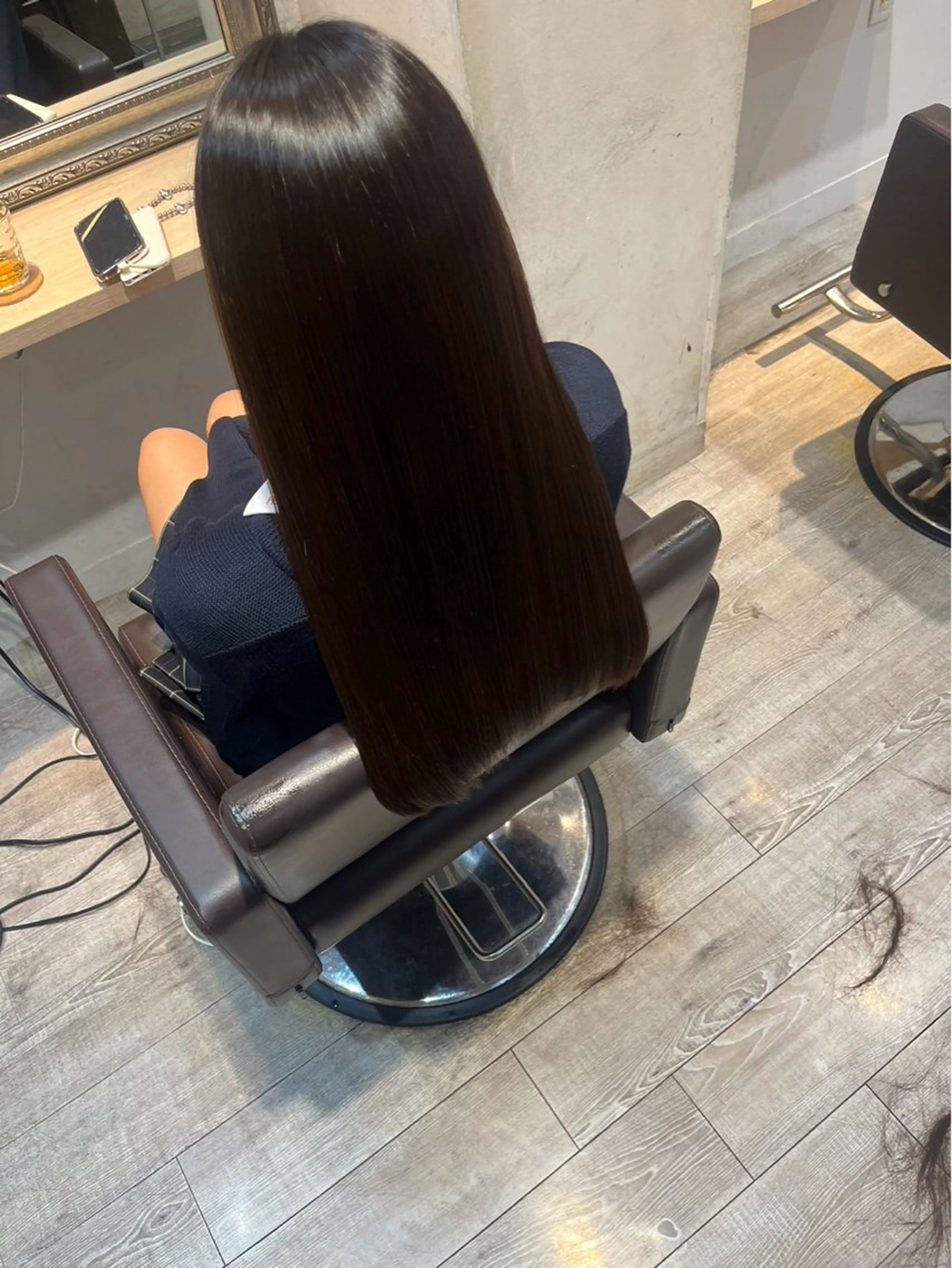 ロング 髪質改善 縮毛矯正 トリートメント Lutia池袋所属・lutia池袋 momoka⠀のヘアスタイル