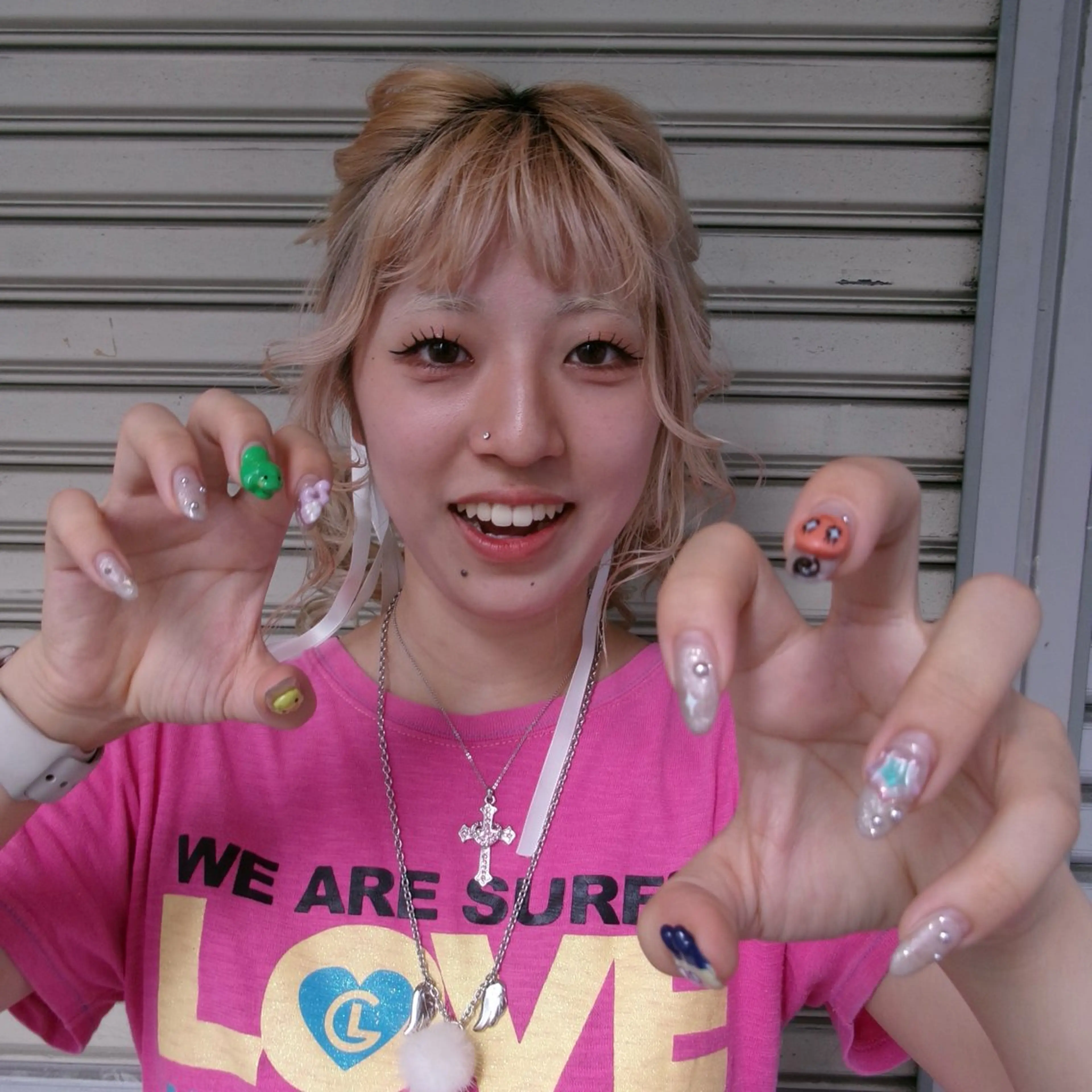 セミロング ヘアアレンジ なりた るいのヘアスタイル