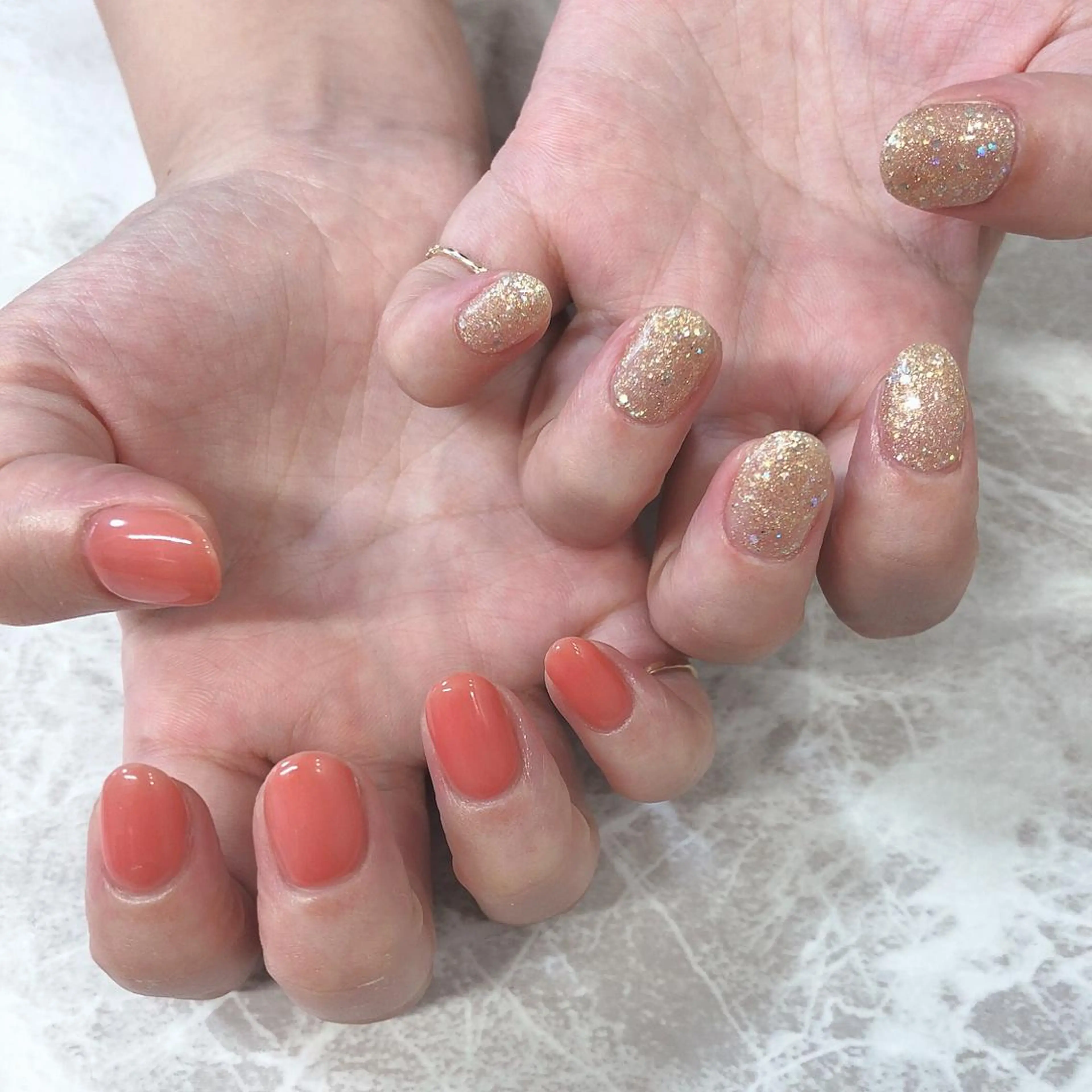 ネイル 西岡 杏のネイルデザイン