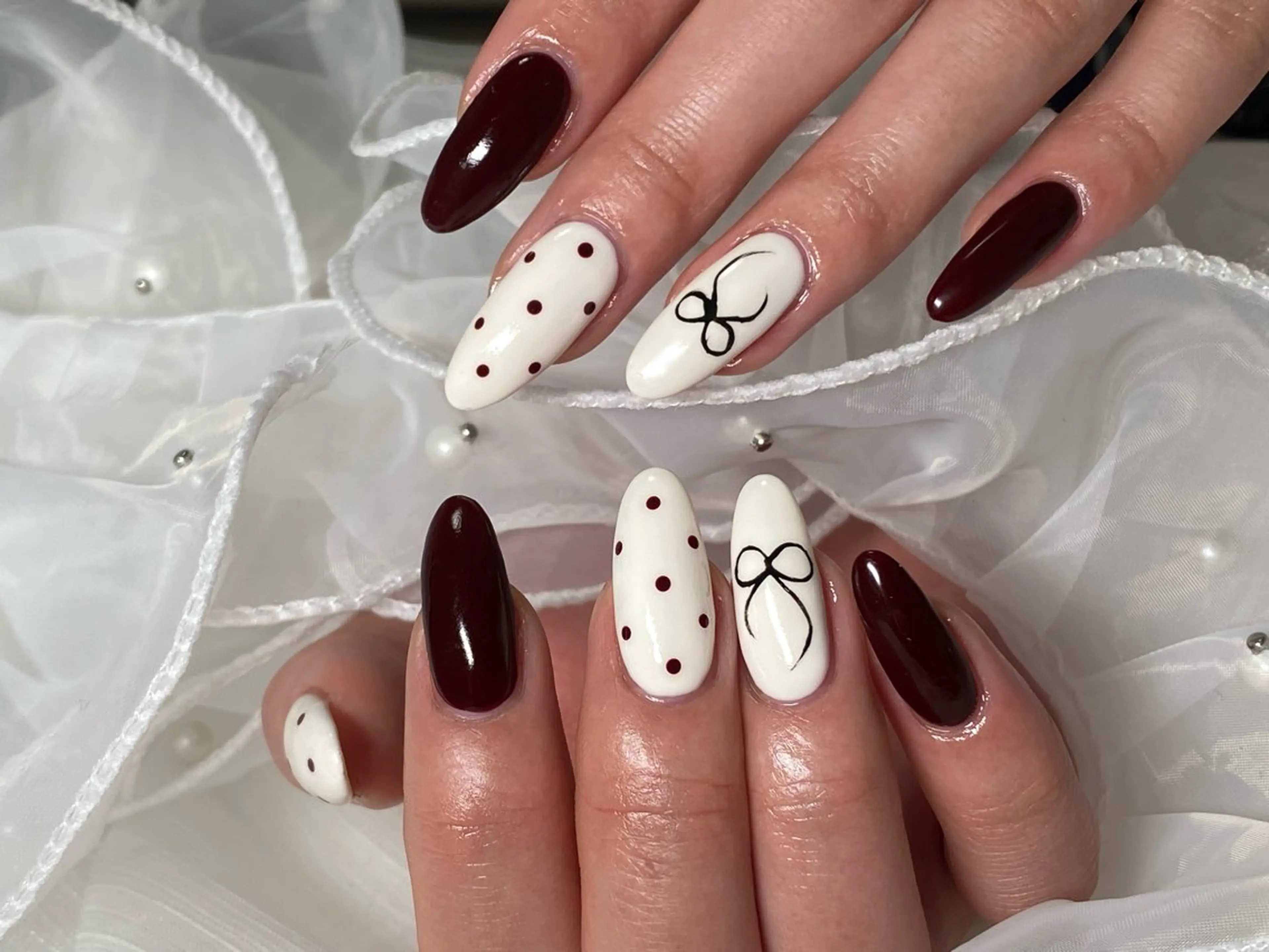ネイル アートネイル チークネイル 長さ出し フラッシュネイル フットネイル ハンドネイル Nail Annのネイルデザイン